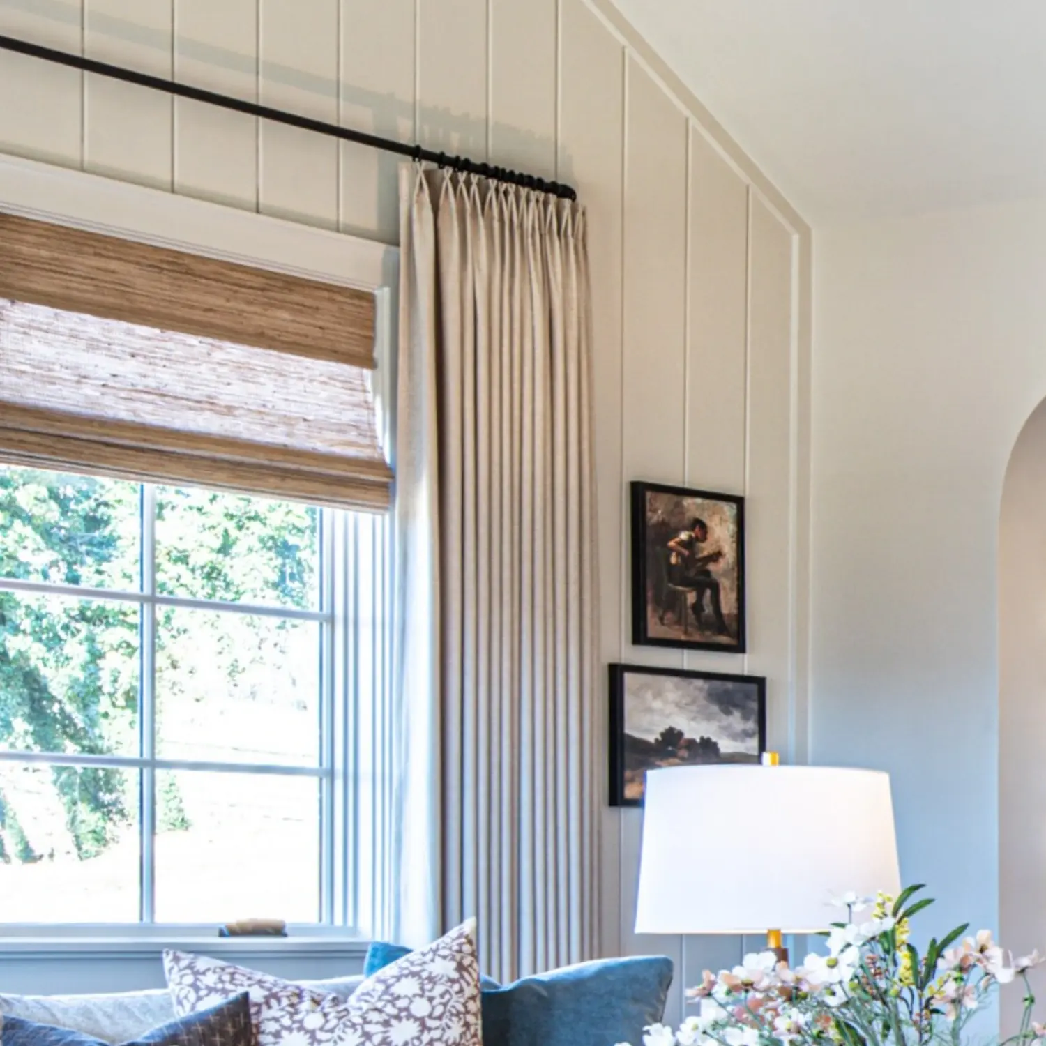 Zola Custom Heavyweight Pleated Curtains for Living Room & Bedroom - Blackout Drapes for Home Decor & Light Control
