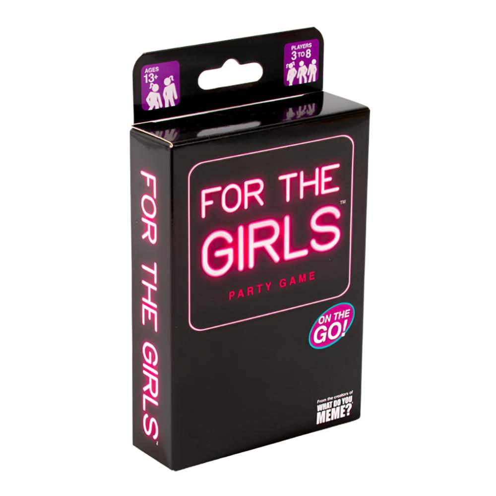 For The Girls Adult Party Game - Travel Edition | Fun On-the-Go Bachelorette & Girls Night Out Game for Women