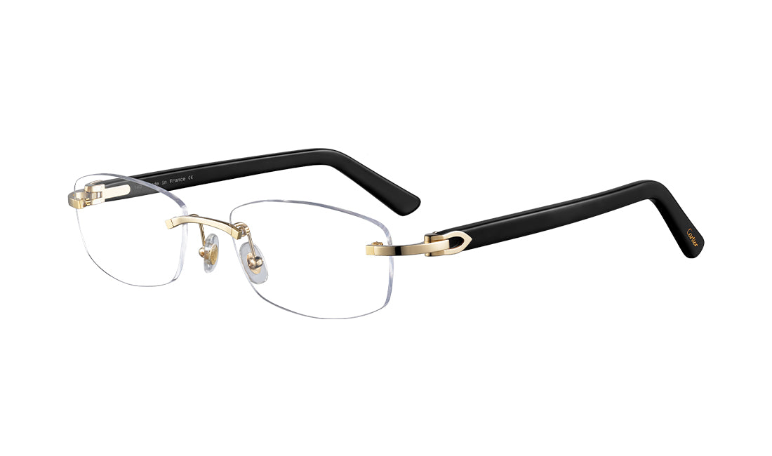 Cartier 0048O Luxury Sunglasses for Men & Women - UV Protection, Polarized Lenses - Perfect for Driving, Beach & Outdoor Activities