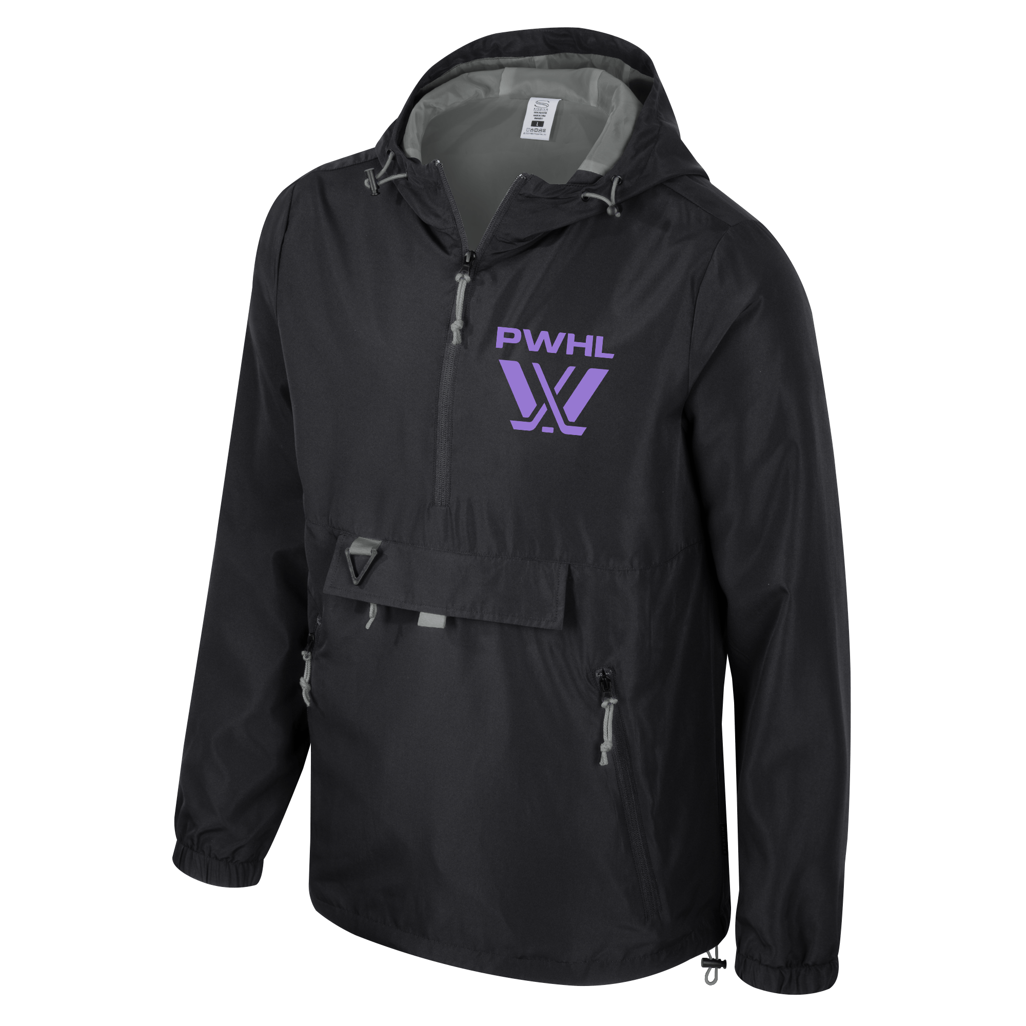 PWHL Men's & Women's Performance Quarter-Zip Hybrid Jacket - Lightweight Athletic Pullover for Running, Golf & Outdoor Activities - Stadium Essentials Collection