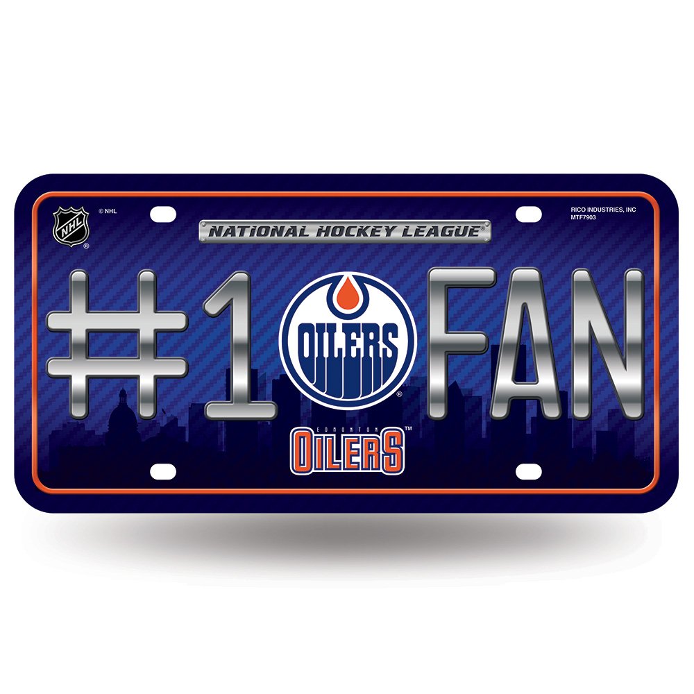 NHL #1 Fan Metal License Plate - Durable Custom Car Tag for Hockey Enthusiasts - Perfect for Trucks, Cars & Tailgating