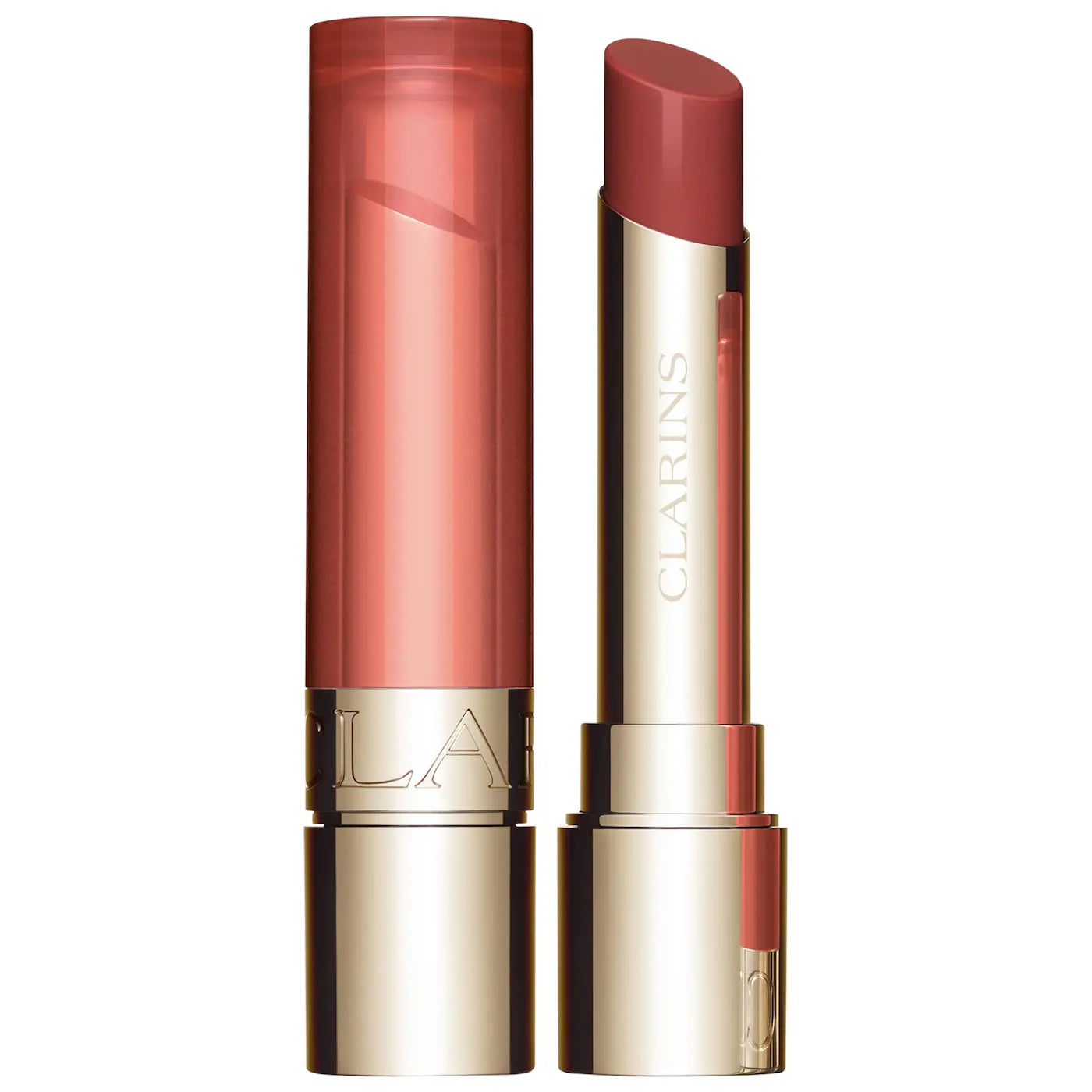 Clarins Hydrating Peptide & Plumping Lip Oil Balm - Moisturizing Lip Treatment with Hyaluronic Acid (Multiple Shades) - Perfect for Daily Hydration & Nighttime Lip Care