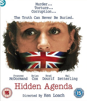 Hidden Agenda Blu-ray Movie | Thriller Film with Bonus Features | Perfect for Movie Nights & Collector's Editions