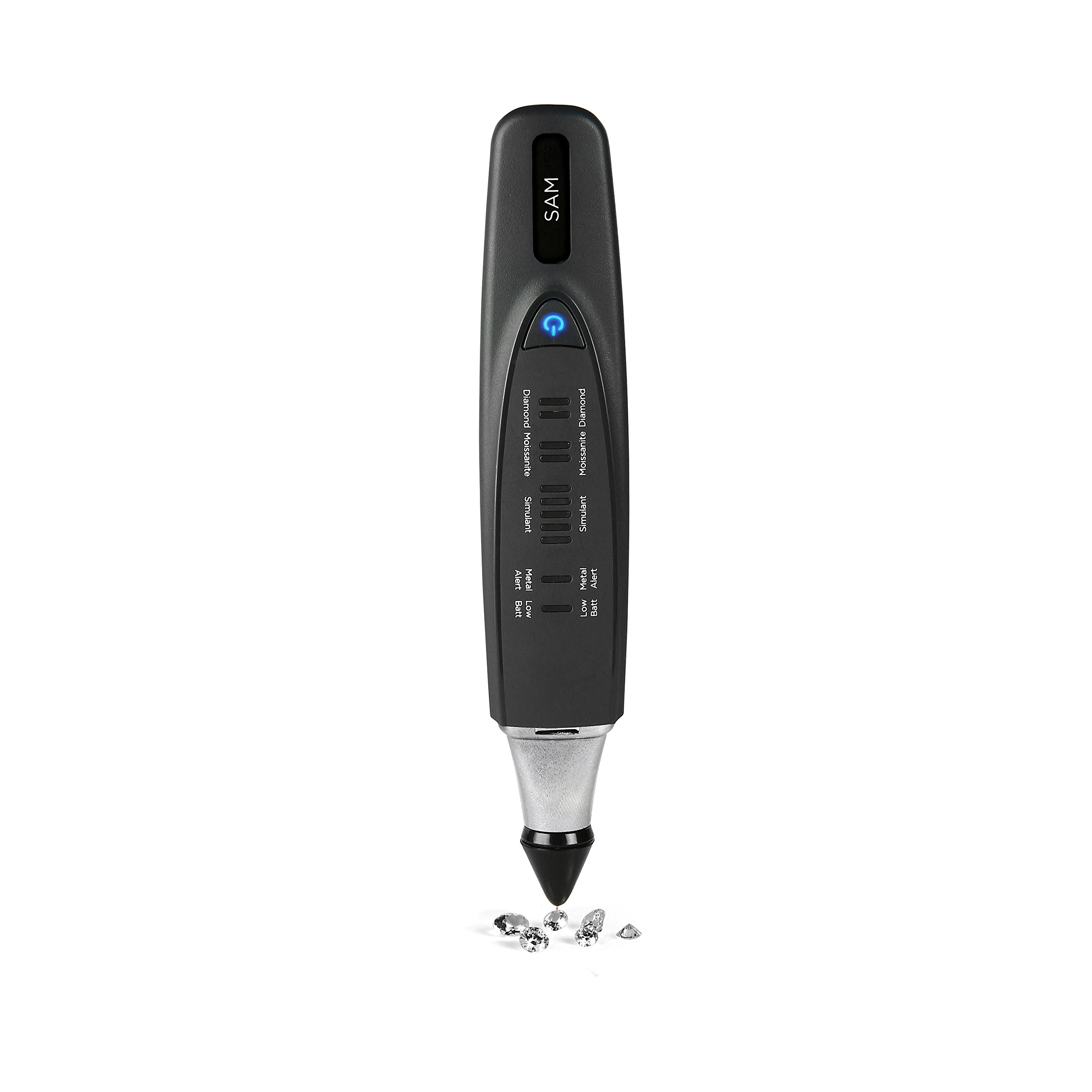 Presidium SAM Diamond Tester – Professional Gemstone Identification Tool for Diamonds & Moissanites | Jewelry Appraisal, Pawn Shop & Gemstone Testing