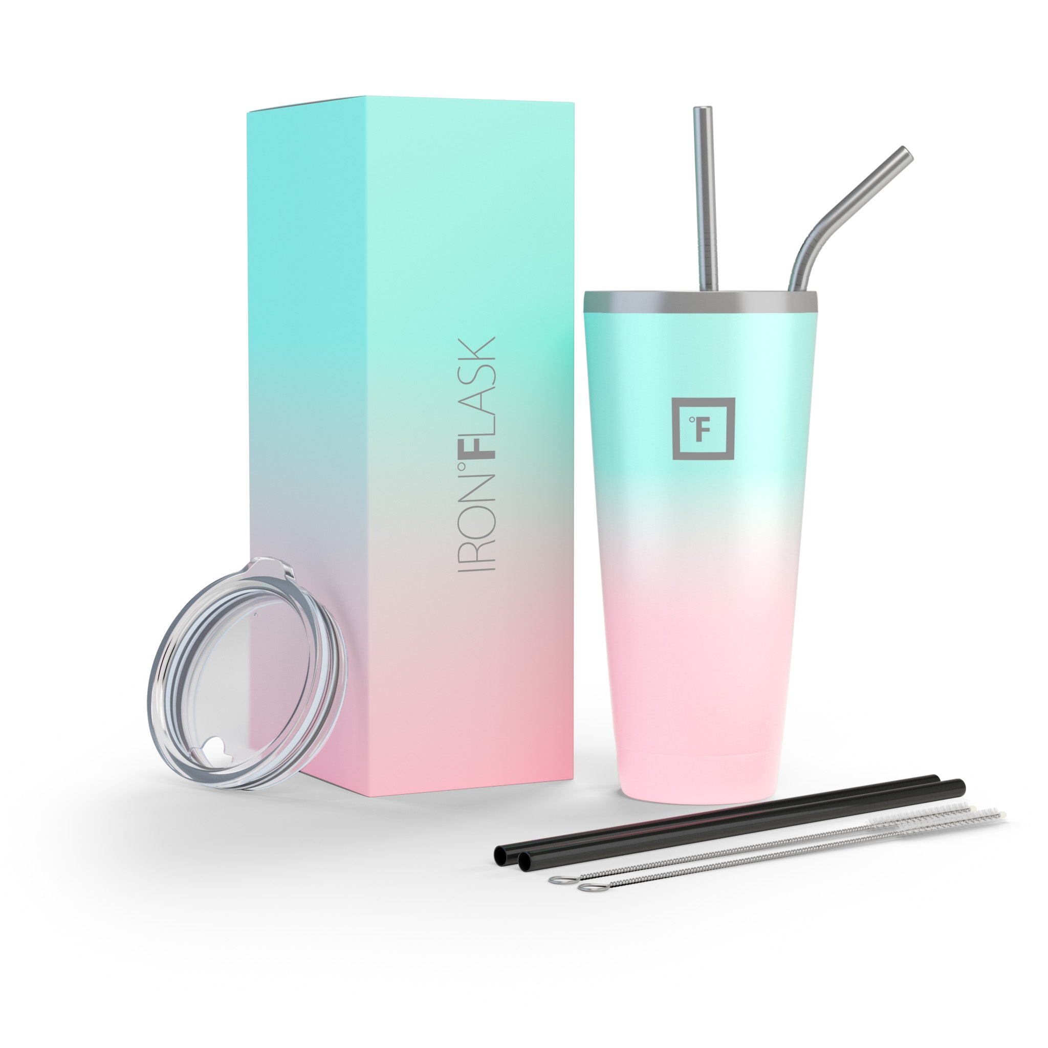 32 Oz Stainless Steel Classic Tumbler with Lid and Straw - Insulated Double Wall Vacuum Cup for Hot & Cold Drinks - Perfect for Coffee, Tea, Water, Smoothies - Ideal for Office, Travel, Gym, and Outdoor Activities