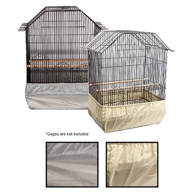 Avi One Cage Tidy 320/355 Bird Cages - Durable Stainless Steel Small Pet Cage for Parrots, Finches & Canaries - Perfect for Home, Office or Aviary Use