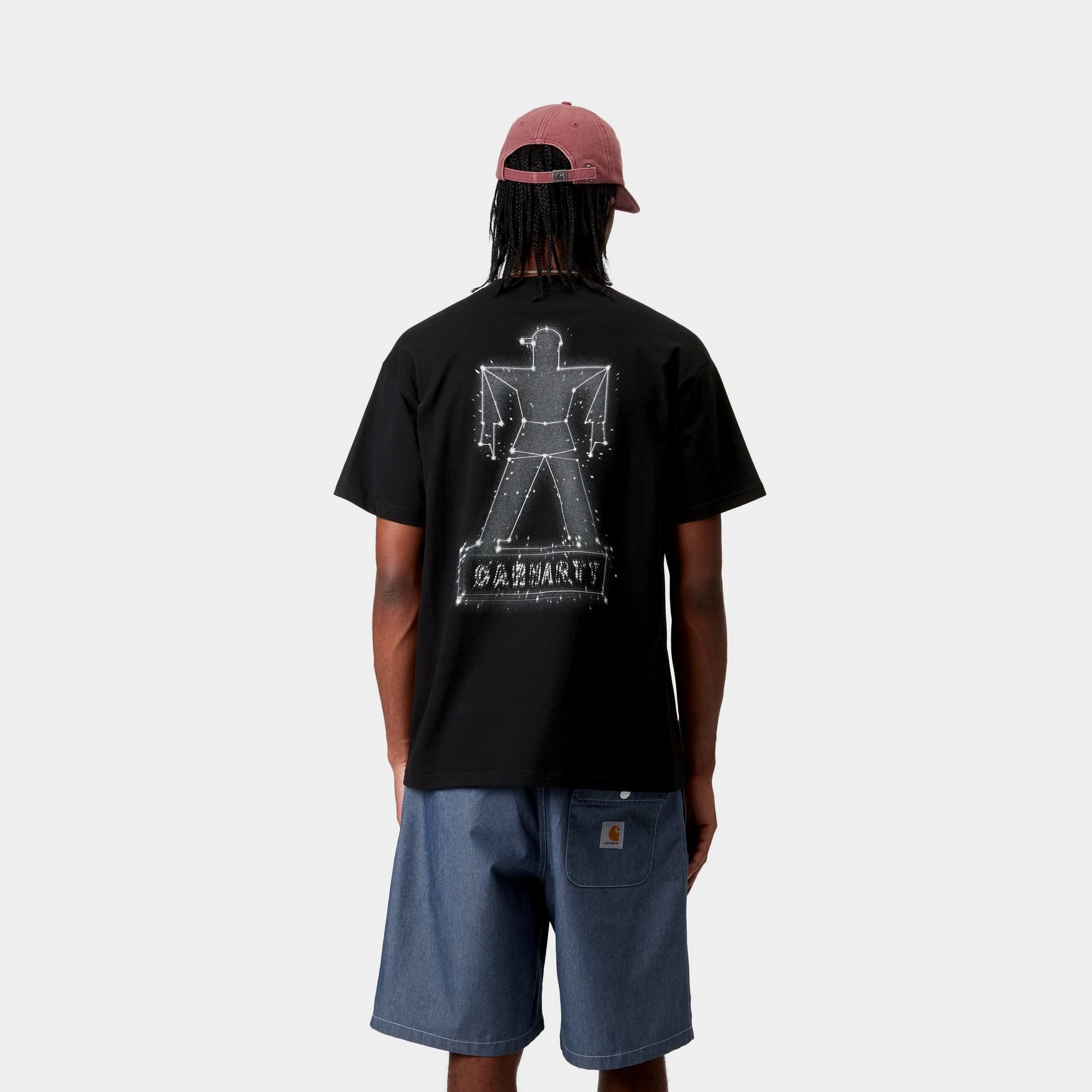 Stargazer Graphic T-Shirt for Men & Women - Black & White Options | Casual Wear, Street Style, Gift Idea