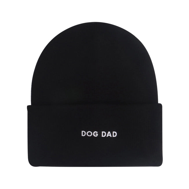 Dog Dad Beanie - Cozy Knit Hat for Pet Lovers - Perfect for Winter Walks & Outdoor Adventures with Your Dog