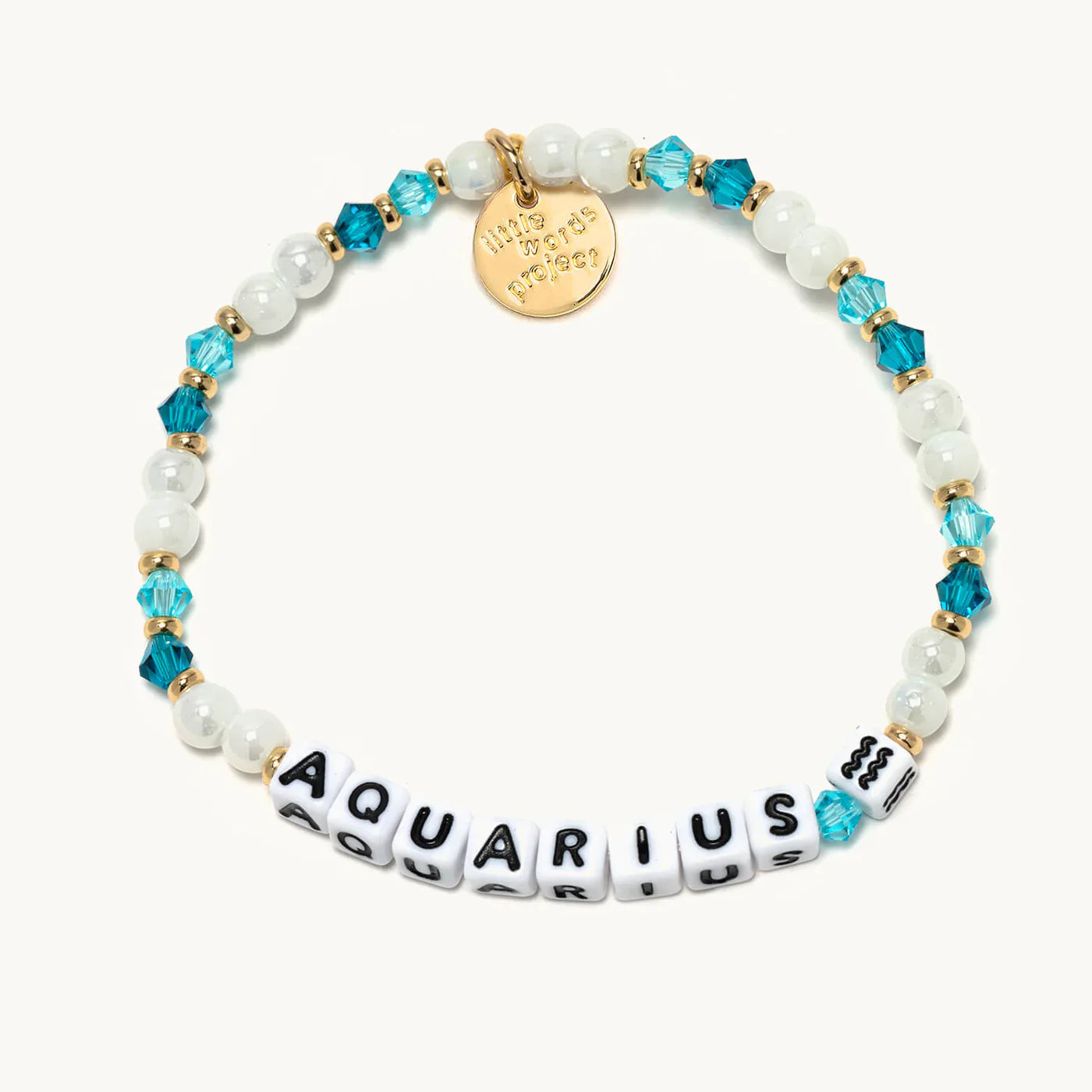 Aquarius Zodiac Sign Bracelet for Women - Adjustable S/M Size - Perfect for Birthday Gifts, Astrology Lovers & Spiritual Jewelry Collection