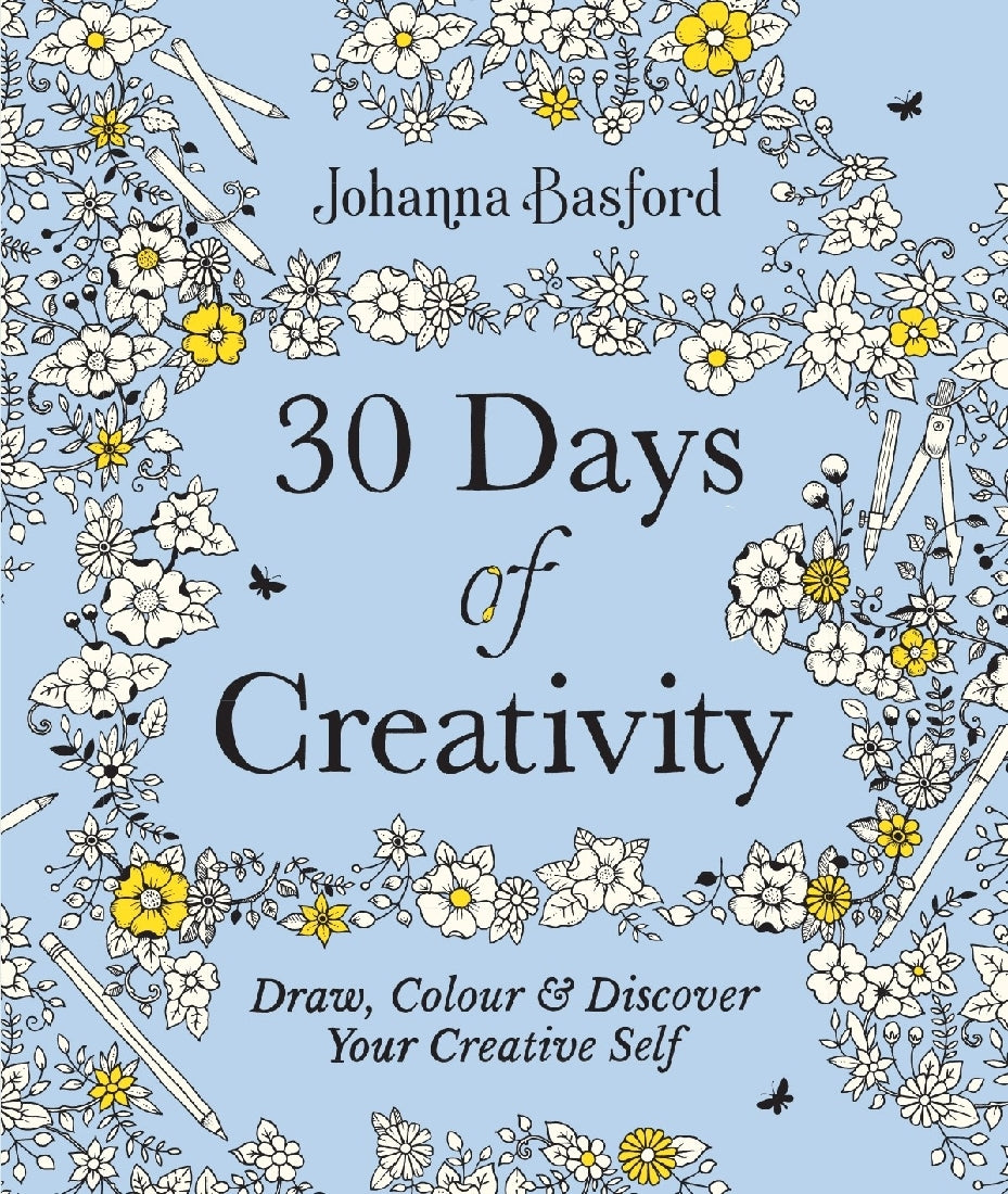 30 Days of Creativity: Drawing & Coloring Book for Adults & Kids - Boost Imagination, Relax & Discover Your Artistic Side - Perfect for Home, School & Therapy