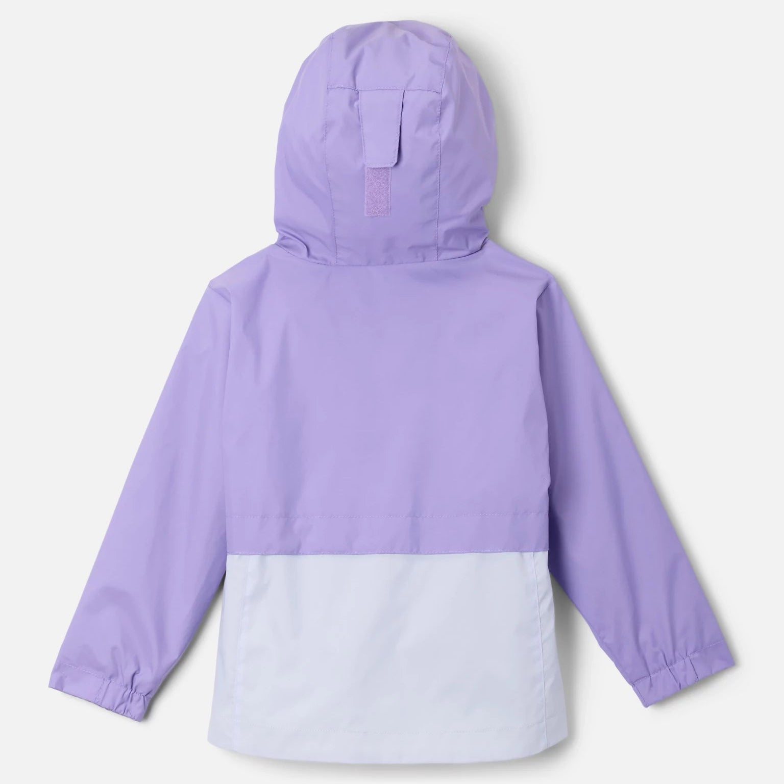 Columbia Paisley Purple/Snowdrift Rain Zilla II Waterproof Toddler Jacket - Lightweight Raincoat for Kids Outdoor Play & Preschool