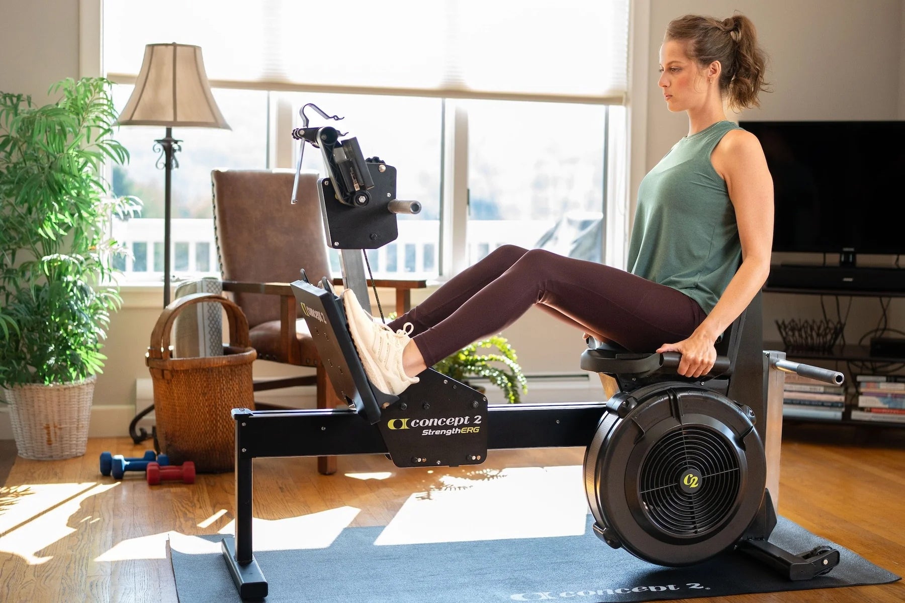 Concept2 StrengthErg Total Body Ergometer - Premium Home Gym Equipment for Full-Body Workout | Ideal for Home Fitness, Cross Training & Strength Conditioning