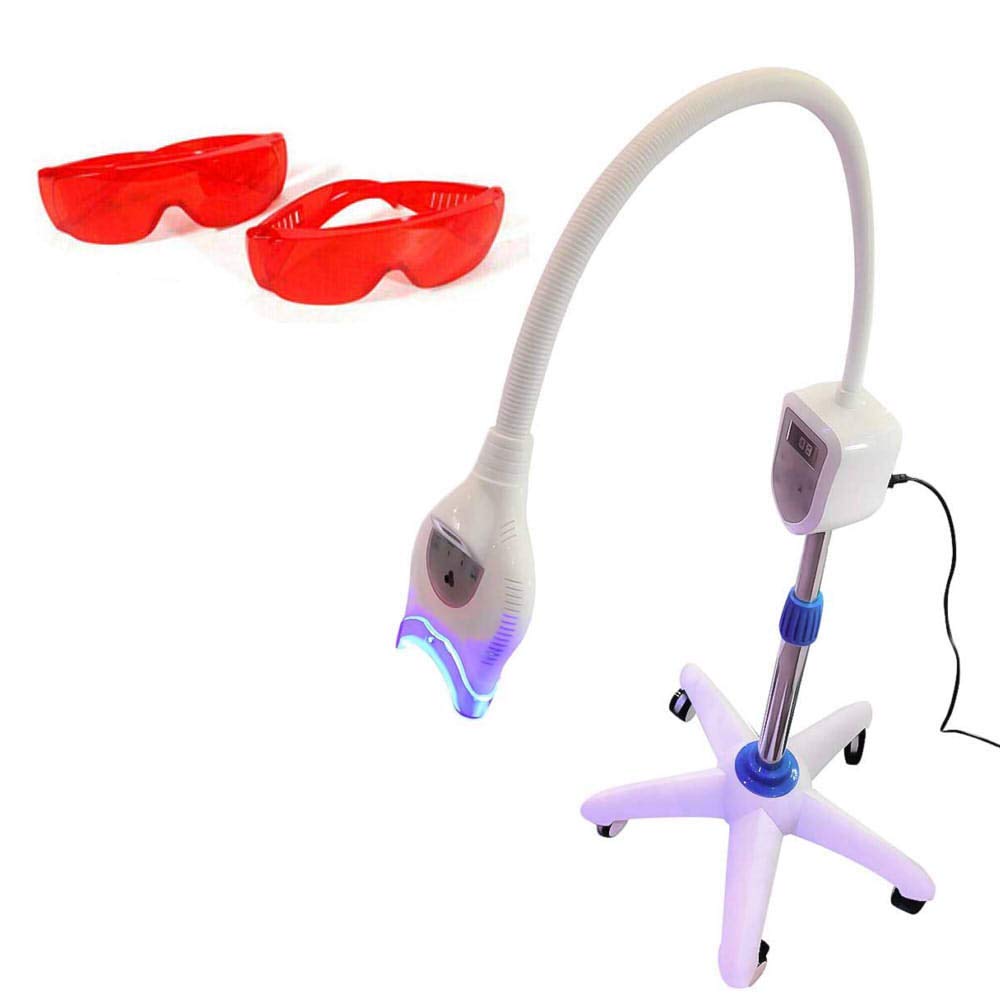 BoNew MD-669 LED Teeth Whitening Kit with Digital Display - Professional Teeth Bleaching Light Accelerator for Home Use | Perfect for Whitening Before Special Events & Daily Oral Care