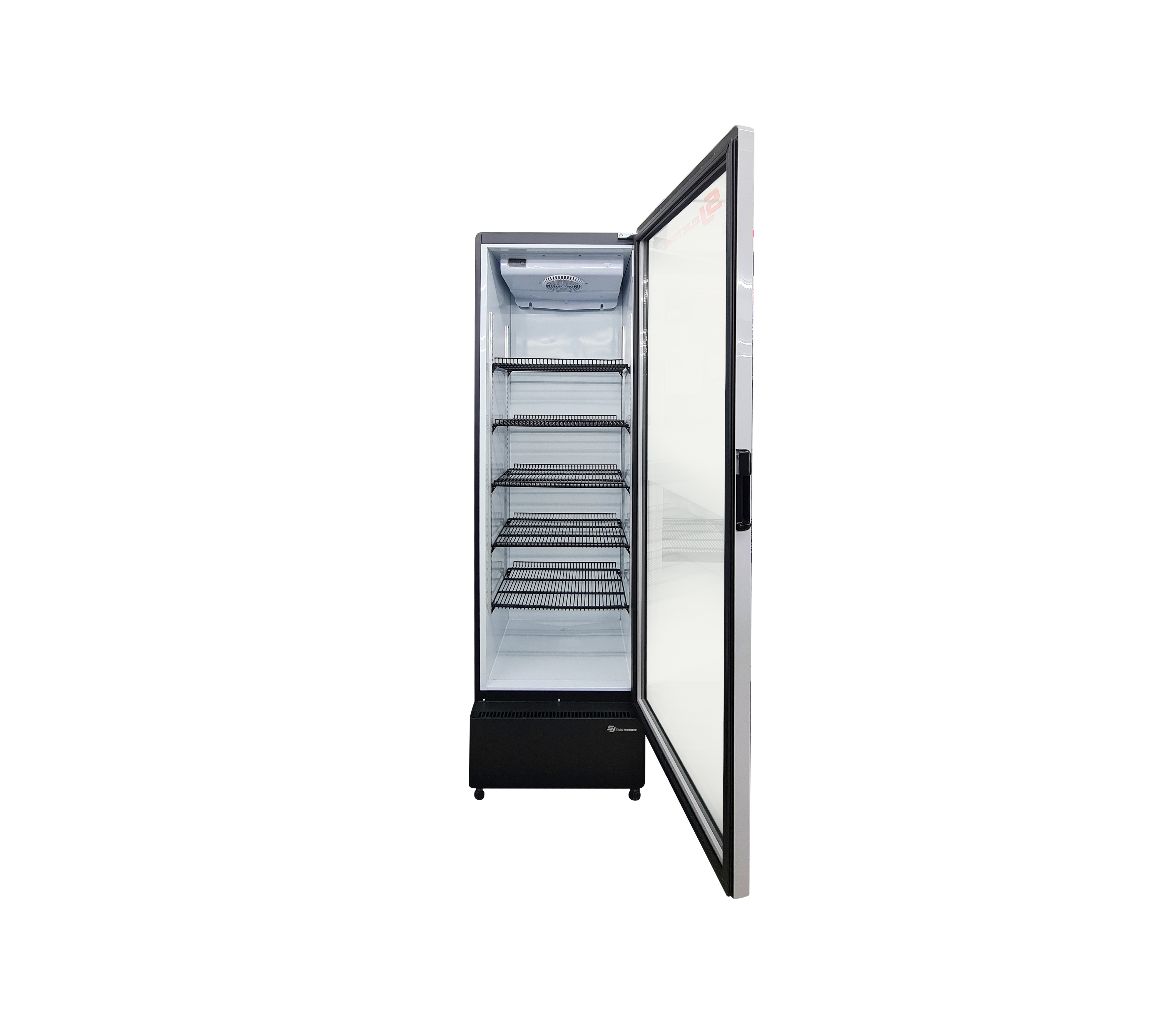 SJ 355 Vertical Display Showcase 355 Liters with Lock - Perfect for Retail Stores, Supermarkets & Electronics Shops
