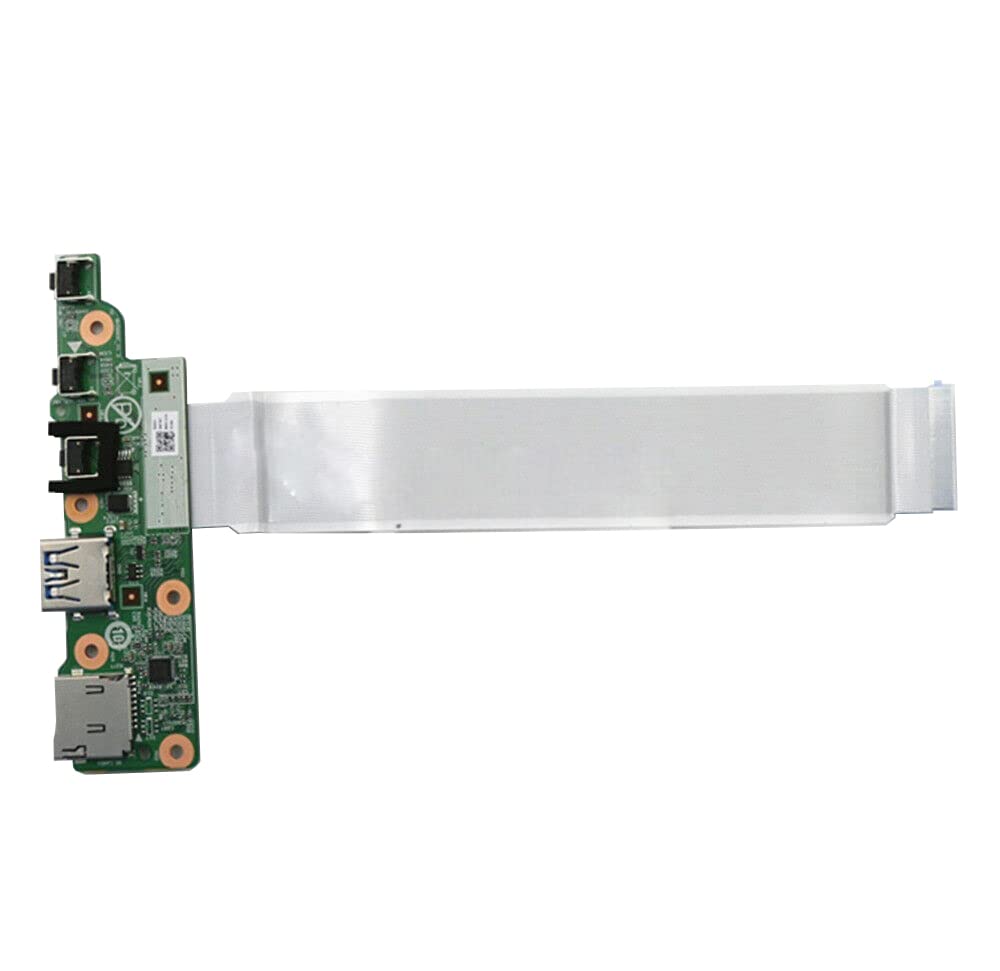 Original Lenovo 300e 2nd Gen Notebook USB Power Board with Cable - Replacement Part 5C50T45056 | Compatible with Lenovo 300e 2nd Gen Laptop | Perfect for Power Supply & Charging Issues