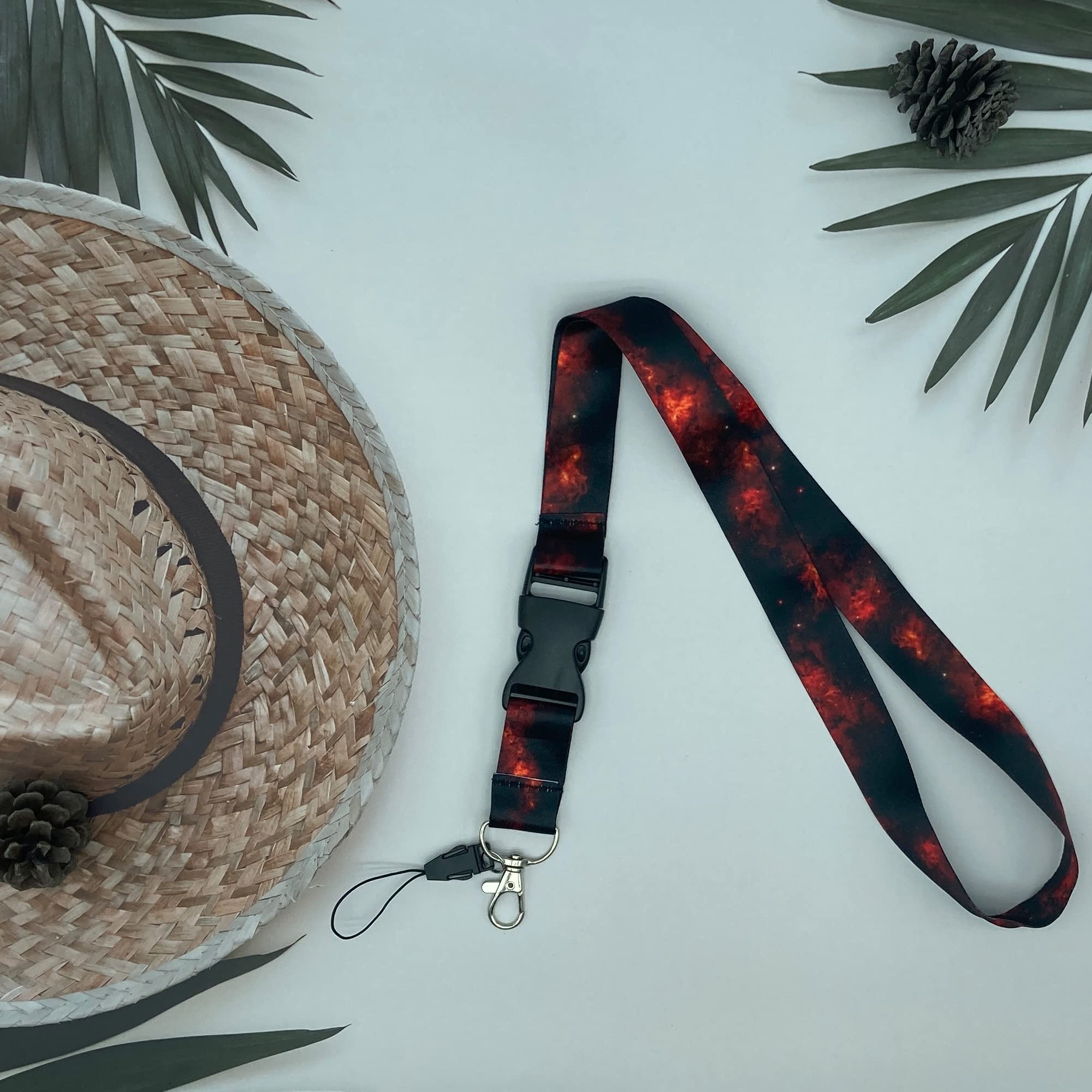Retractable Breakaway Lanyard for Keys, ID Badges & Phone - for Work, School, Events