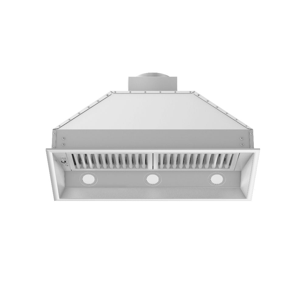 ZLINE 698 304 Stainless Steel Ducted Wall Mount Range Hood Insert - Outdoor Approved for Kitchens, Restaurants & Outdoor Cooking Areas