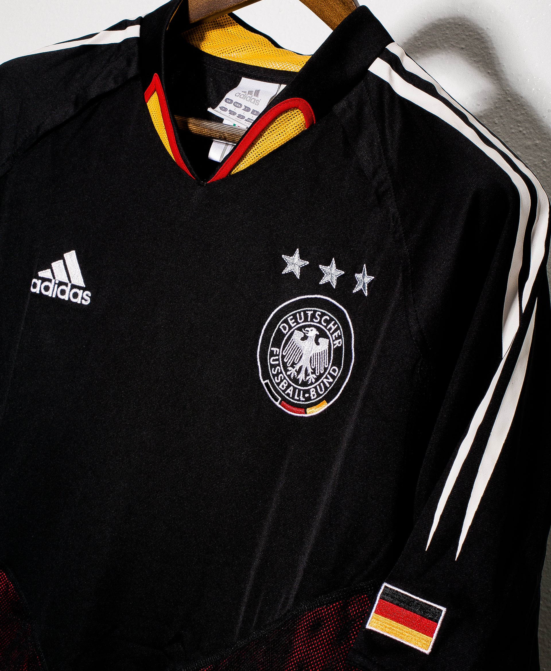 2004 Germany Away Soccer Jersey (Men's) - Vintage Football Shirt for Fans, Collectors & Match Day Wear