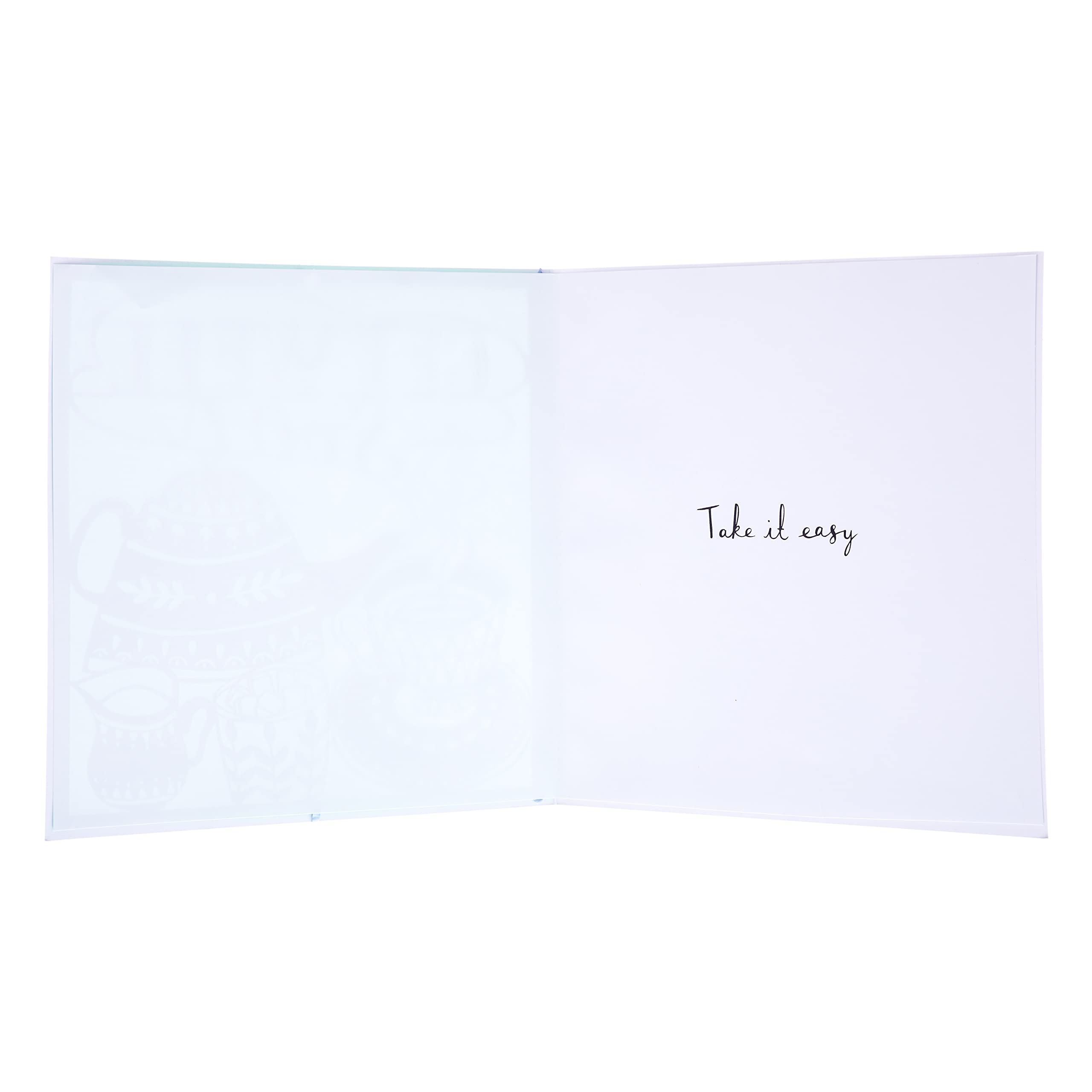 Hallmark Get Well Soon Card - Contemporary Laser Cut Design | Thoughtful Sympathy Greeting Card for Friends & Family | Perfect for Hospital Visits, Recovery Wishes & Cheering Up Loved Ones
