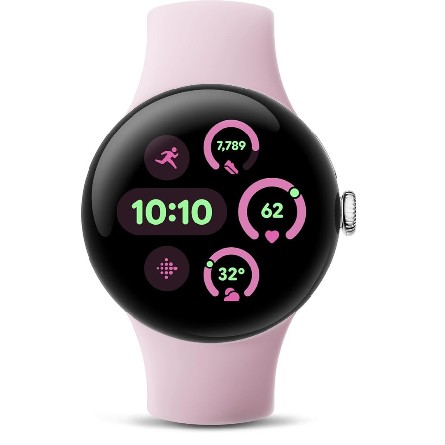 Google Pixel Watch 3 (2024) - Latest Smartwatch with Fitness Tracking, Heart Rate Monitor & Google Assistant - Perfect for Running, Workouts & Daily Wear