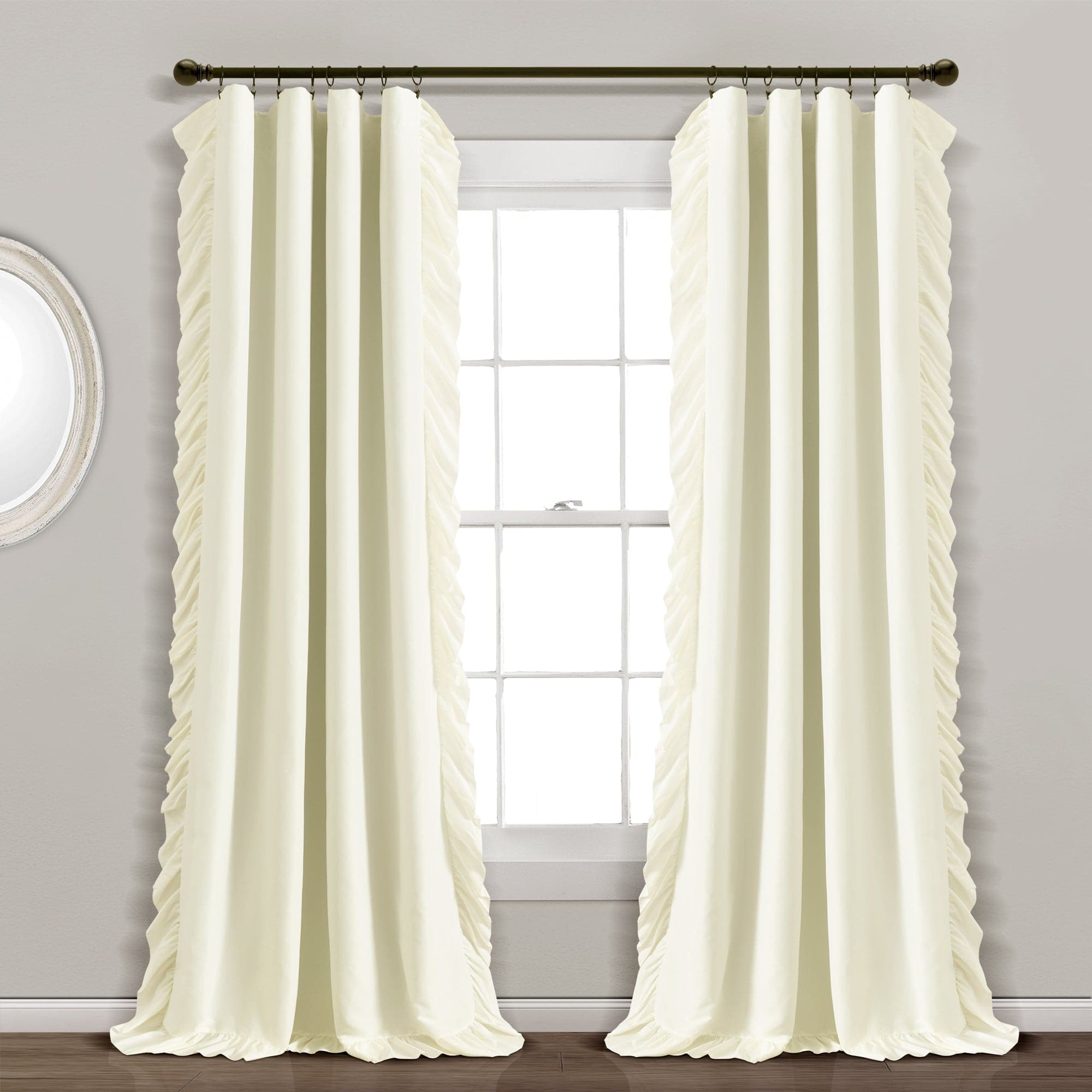 Reyna 100% Blackout Window Curtain Panel - Thermal Insulated Room Darkening Drapes for Bedroom & Living Room - Noise Reducing & Energy Saving Home Decor