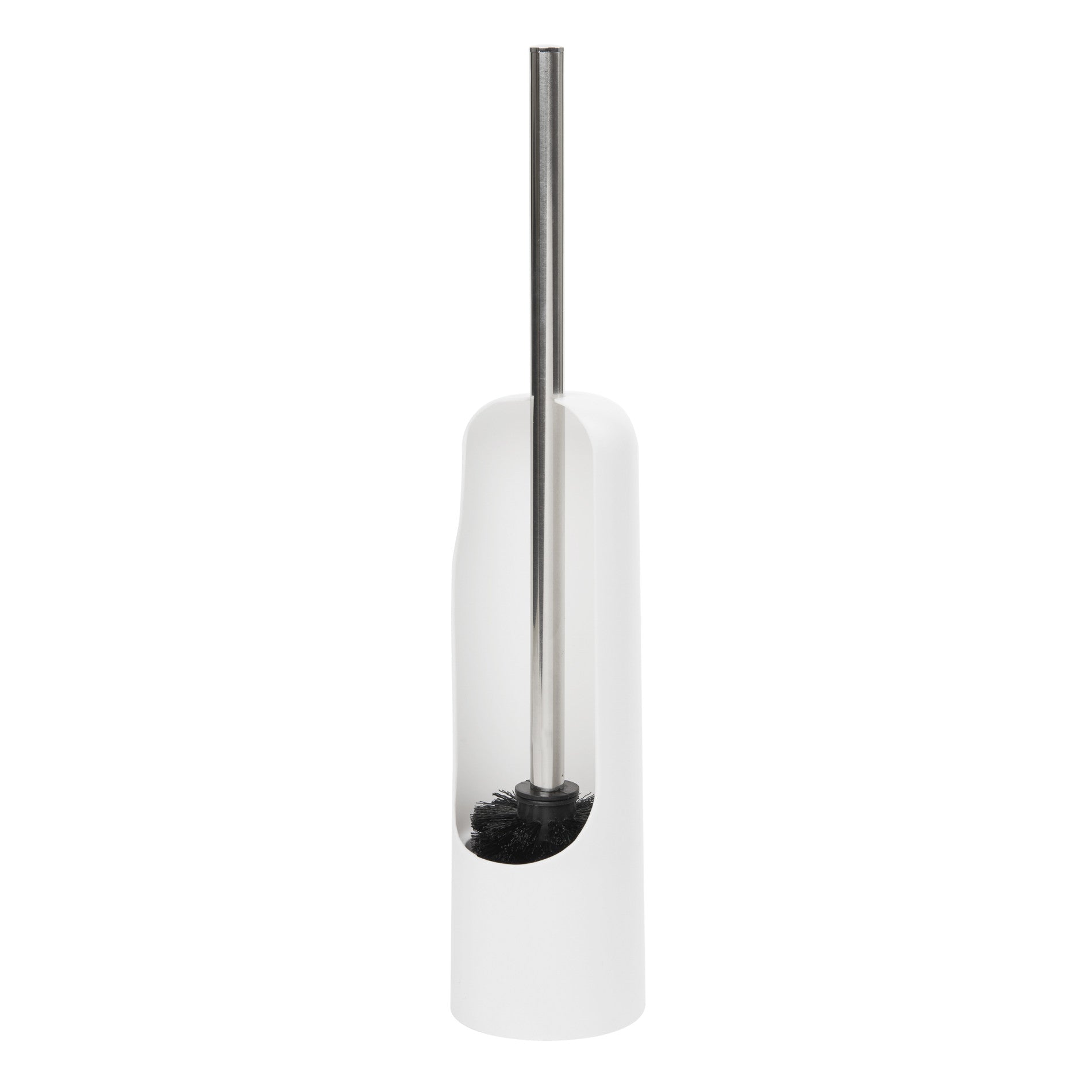 Touch Toilet Brush - Self-Cleaning Toilet Bowl Cleaner with Holder, Hygienic Bathroom Cleaning Tool for Home & Office Use