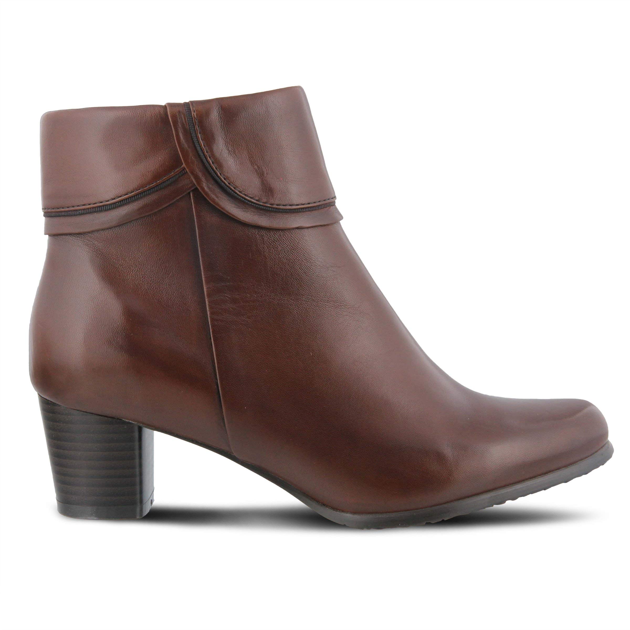 Spring Step Women's Comfortable Ankle Boots - Waterproof & Slip-Resistant for Fall/Winter Fashion, Outdoor Walking & Casual Wear