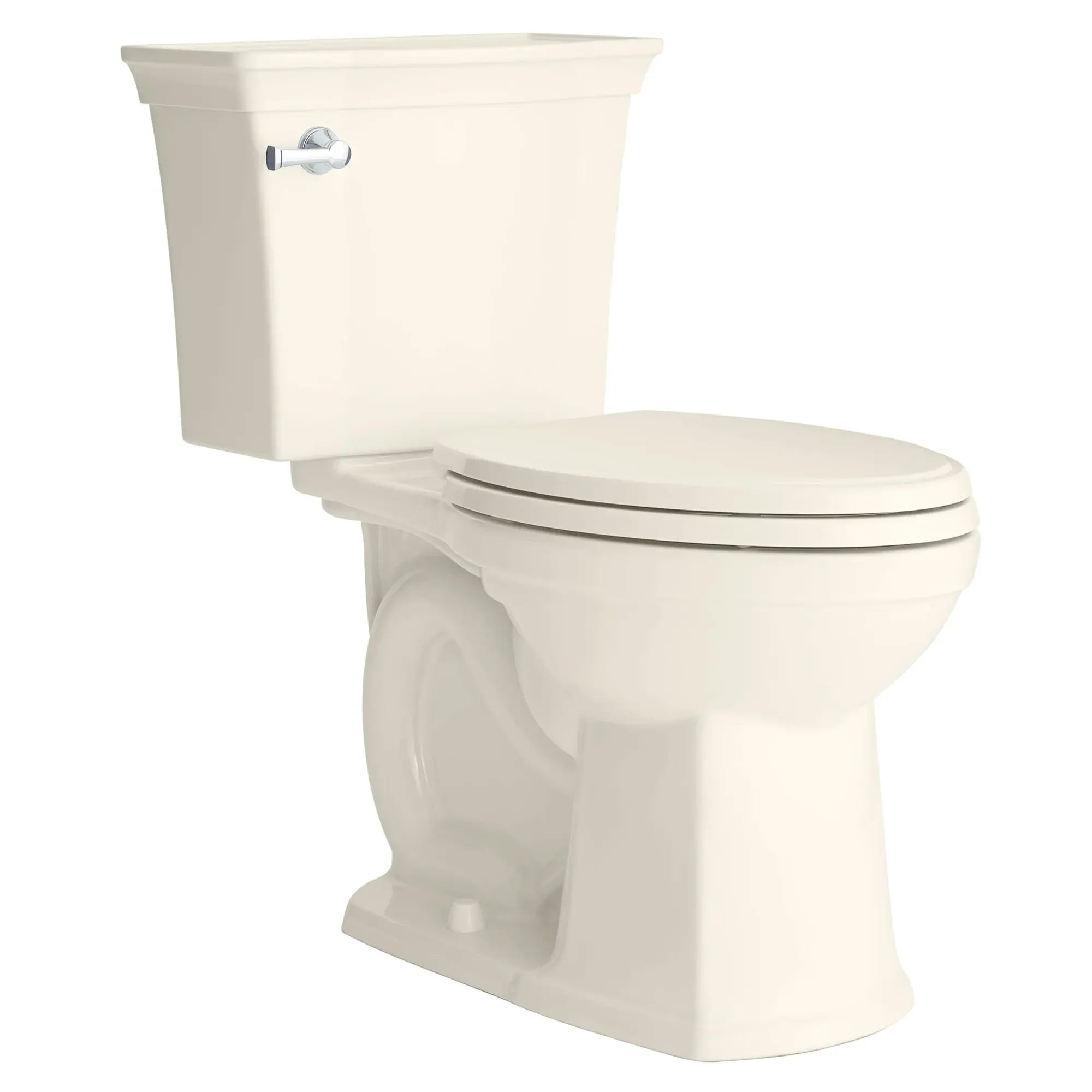 Estate® VorMax® 2-Piece 1.28 GPF/4.8 LPF Elongated Chair Height Toilet Bowl Without Seat - Perfect for Small Bathrooms & Water-Efficient Homes
