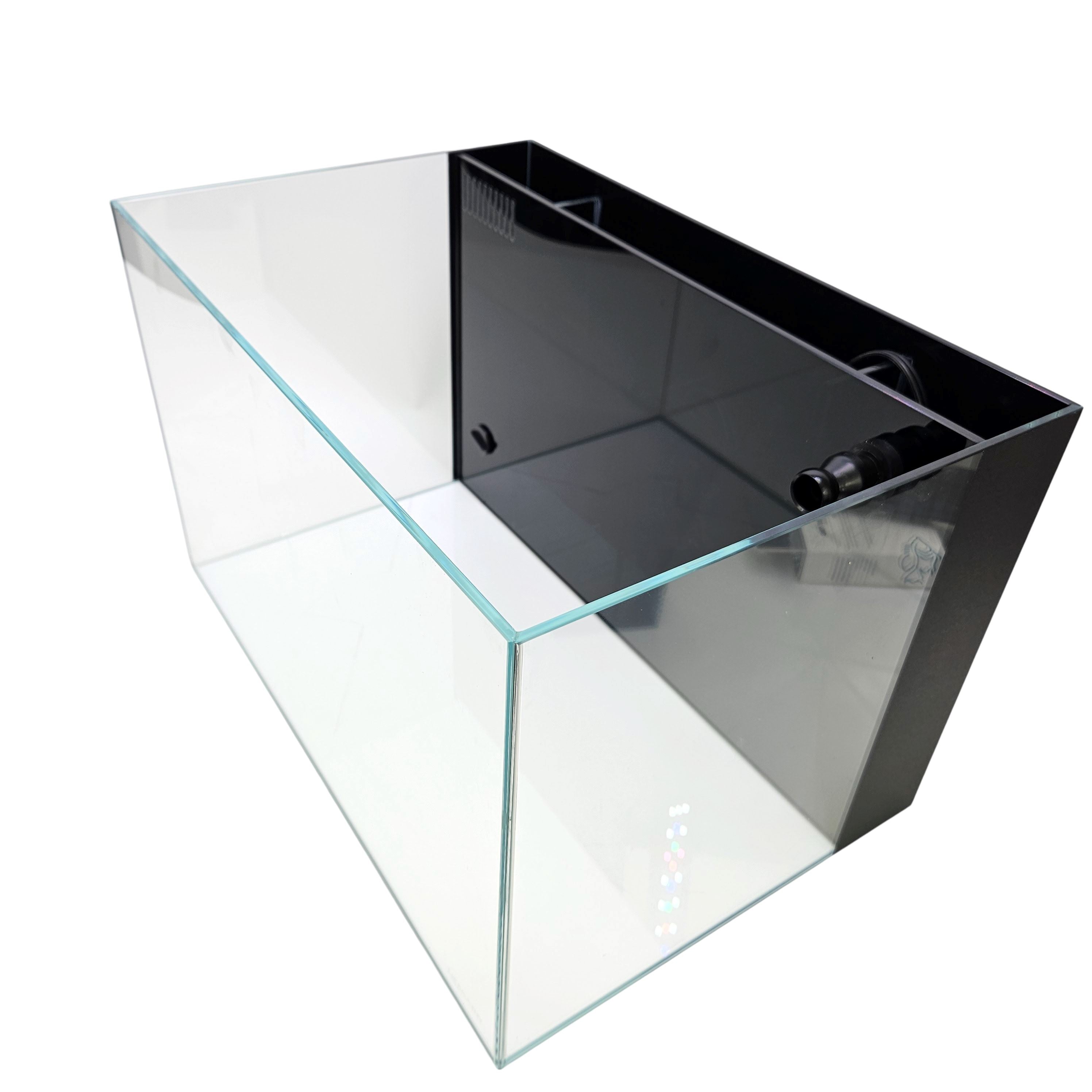 Lifegard Aquatics 10 Gallon Crystal Clear Glass Aquarium Tank - Perfect for Home, Office, or Classroom Fish Keeping