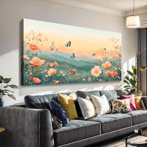 Butterflies/flowers