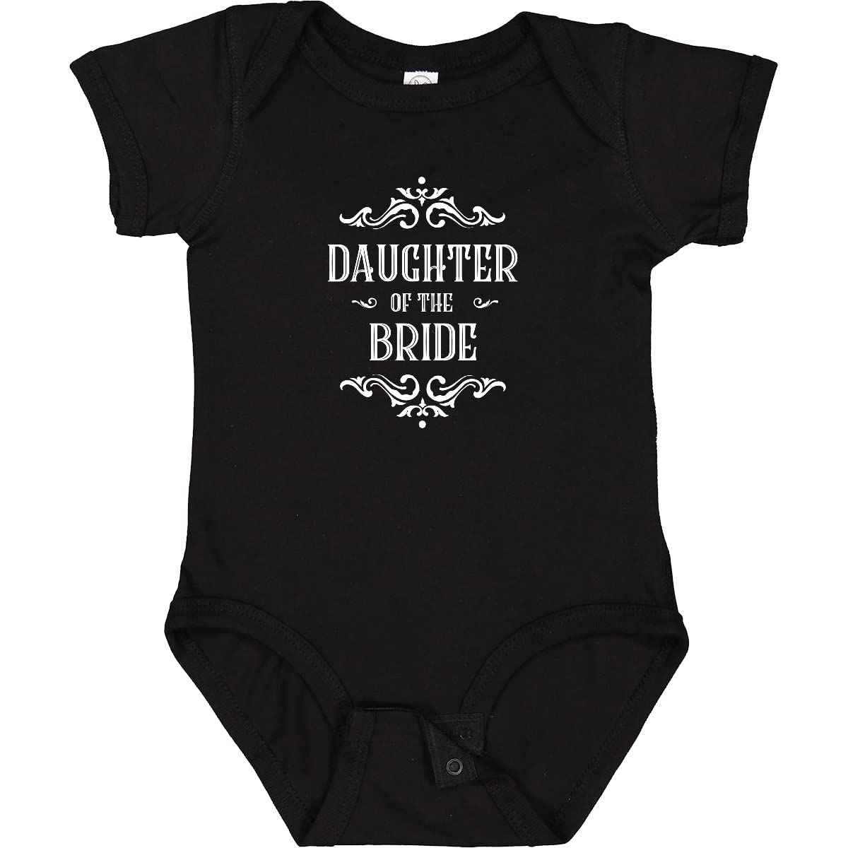 Daughter of the Bride Baby Bodysuit - White for Wedding Photos