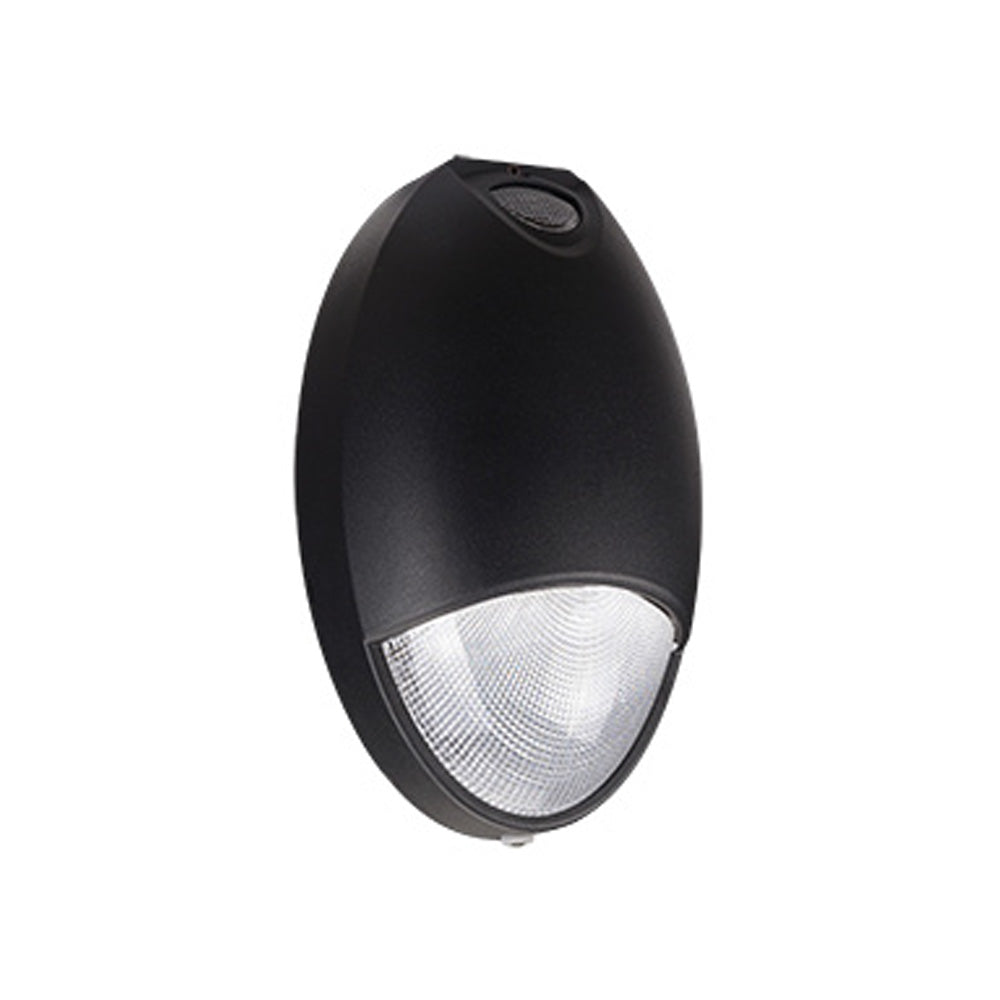 12W LED Outdoor Emergency Light - 1000 Lumens Dusk to Dawn Sensor - Weatherproof Security Lighting for Garage, Porch, Backyard & Pathways