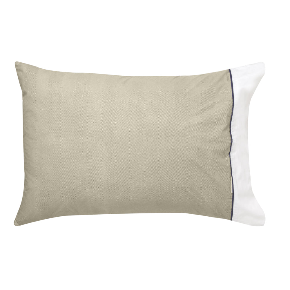 Essex Olive Quilt Cover Set - Single Bed Size | Soft 100% Cotton Duvet Cover with Pillowcases | Perfect for Guest Rooms, Dormitories & Cozy Bedroom Decor