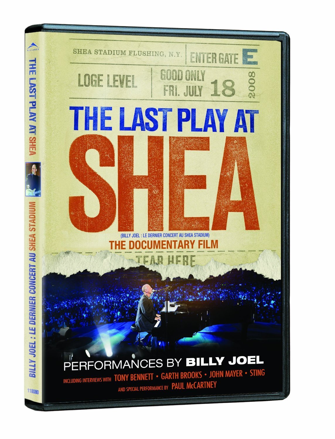 The Last Play at Shea - Billy Joel's Legendary Concert DVD | Live Music Performance, Piano Rock Hits | Perfect for Home Entertainment & Music Lovers