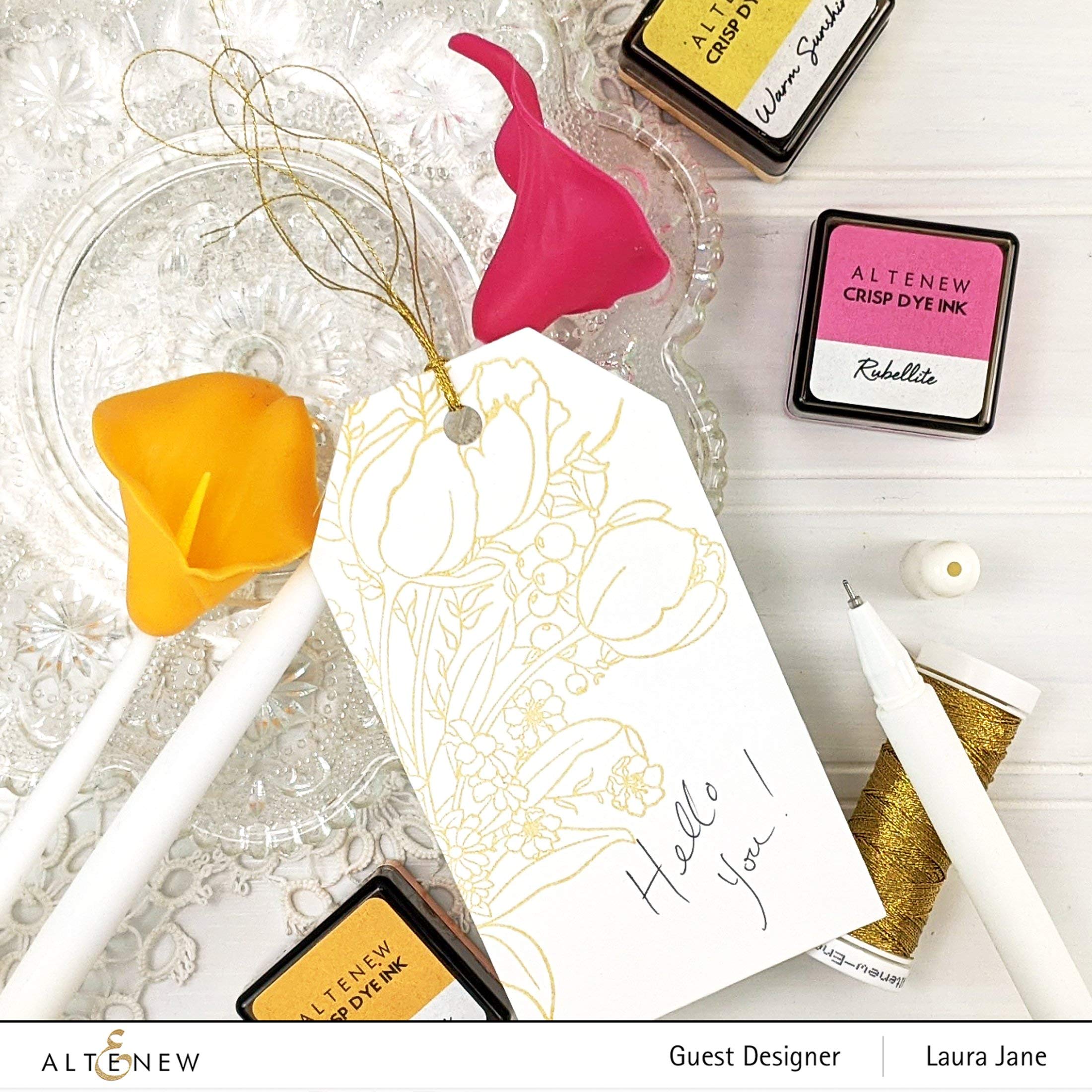 Altenew Flower Gel Pen Set - Calla Lily Design, Premium Silicone Craft Pens with Comfortable Grip, Unique Gift for Artists & Crafters | Perfect for Scrapbooking, Journaling & Handmade Card Making