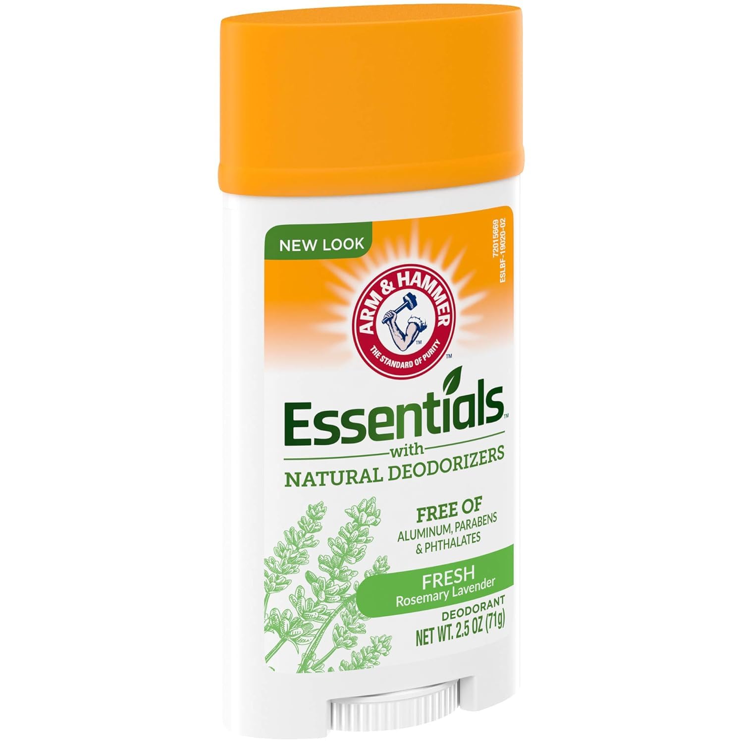 ARM & HAMMER Essentials Natural Deodorant for Women & Men - Aluminum Free, Baking Soda Based, 24 Hour Odor Protection - Perfect for Gym, Work & Daily Freshness