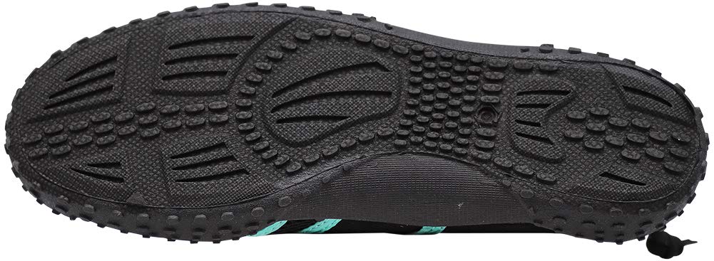 NORTY Wave Aqua Sock Water Shoes for Women - Quick-Dry Swim Beach Shoes with Non-Slip Sole - Lightweight Water Socks for Swimming, Surfing, Kayaking & Beach Walking