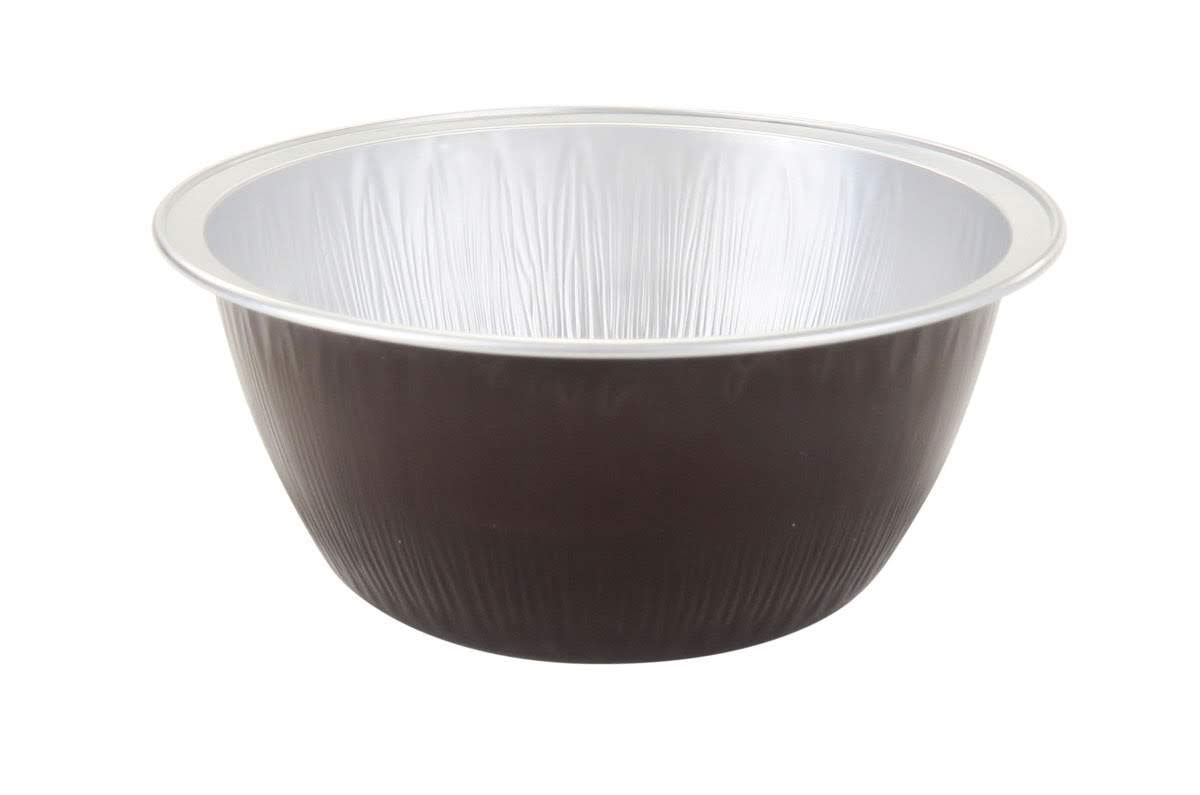 KitchenDance 4oz Disposable Colored Aluminum Foil Baking Cups - 1000 Pack Chocolate Brown Baking Pans for Creme Brulee, Desserts, Cupcakes & Muffins | Perfect for Home Baking, Party Treats & Commercial Kitchen Use