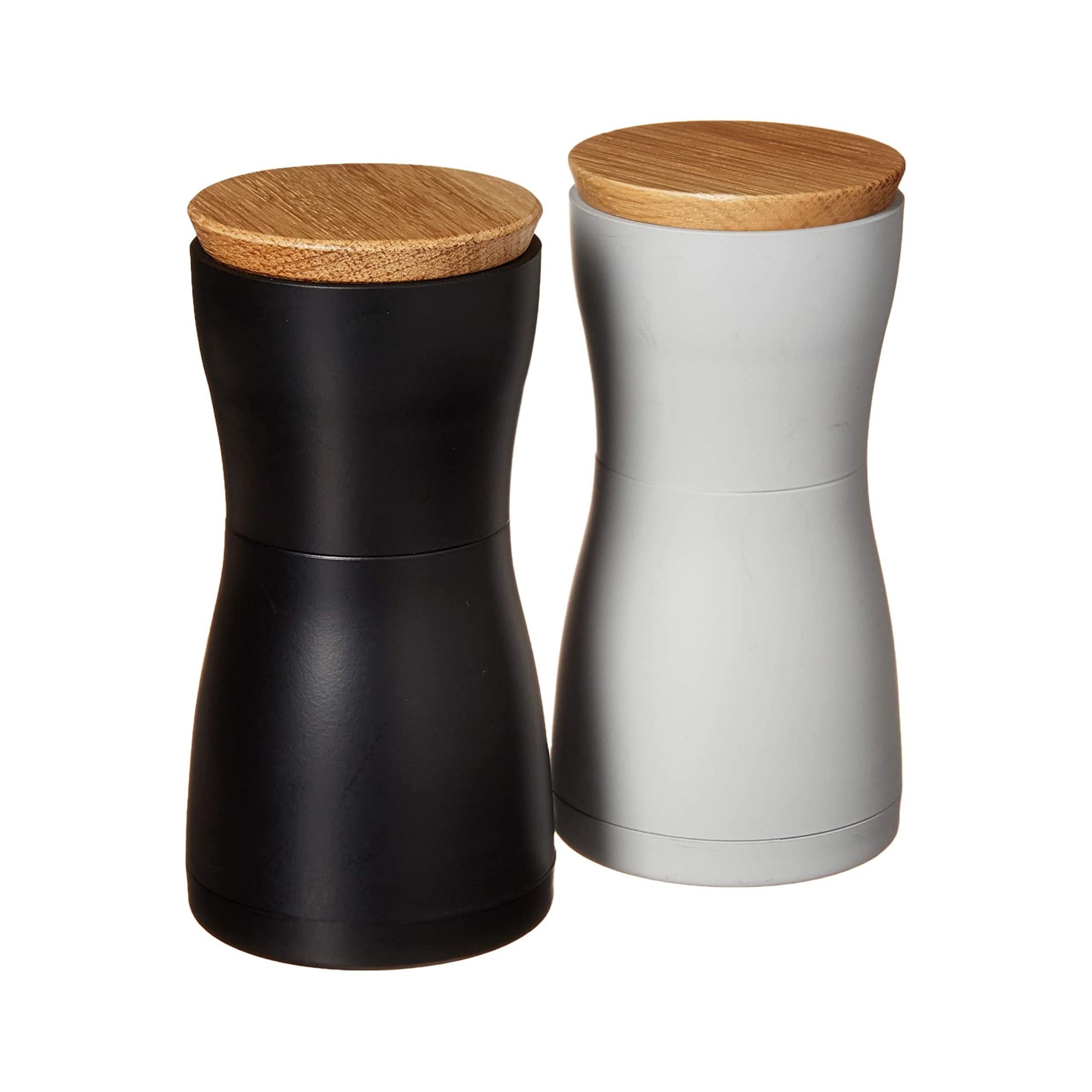 Premium Twin Salt and Pepper Mill Set - Adjustable Manual Grinder for Fine to Coarse Spices - Gourmet Seasoning Gift for Kitchen & Dining - Perfect for Home Cooking, Restaurants, and Table Decor