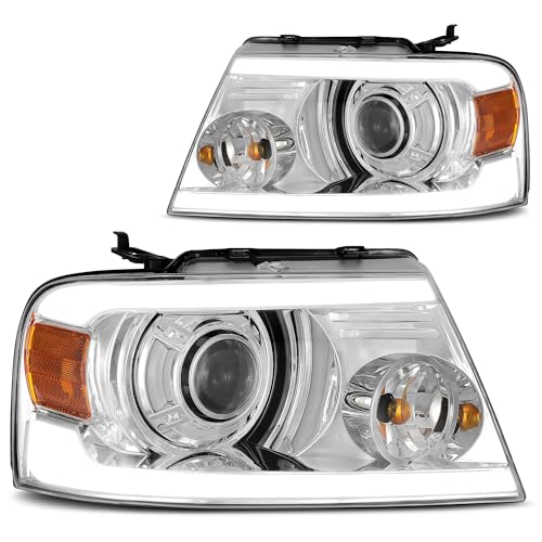 B Chrome Housing Amber Reflector Clear Lens
