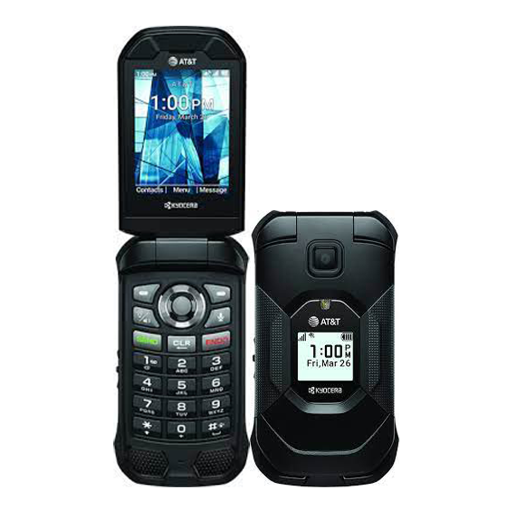Kyocera DuraXE Epic 16GB Rugged Smartphone - Black, AT&T Unlocked | Waterproof & Dustproof for Construction, Outdoor & Industrial Use
