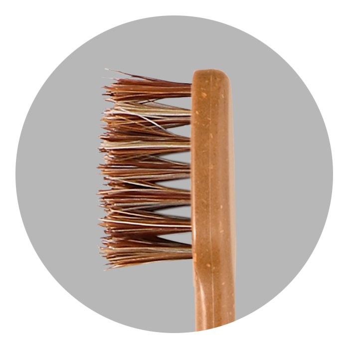 Eco-Friendly Bamboo Toothbrush with Natural Bristles - Gentle & Biodegradable - Perfect for Sustainable Oral Care at Home or Travel