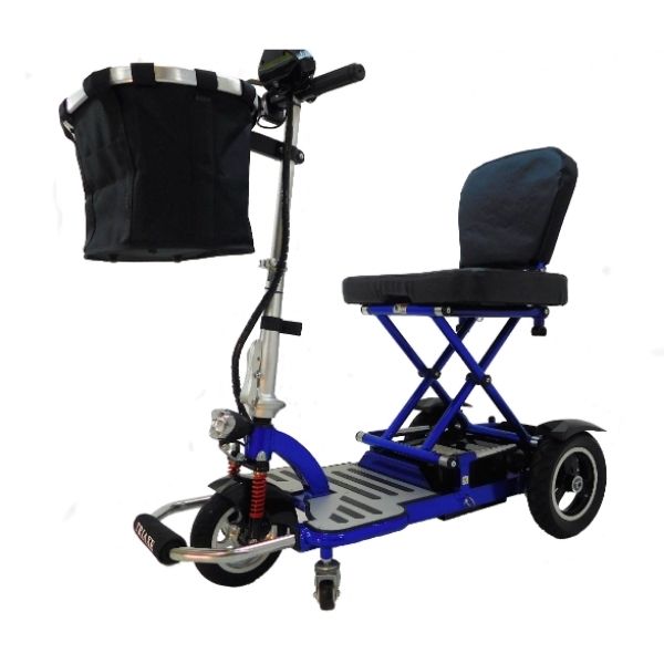 Triaxe Cruze Folding Mobility Scooter for Adults - Lightweight Electric Scooter with Long Battery Life - Perfect for Shopping, Travel & Outdoor Activities