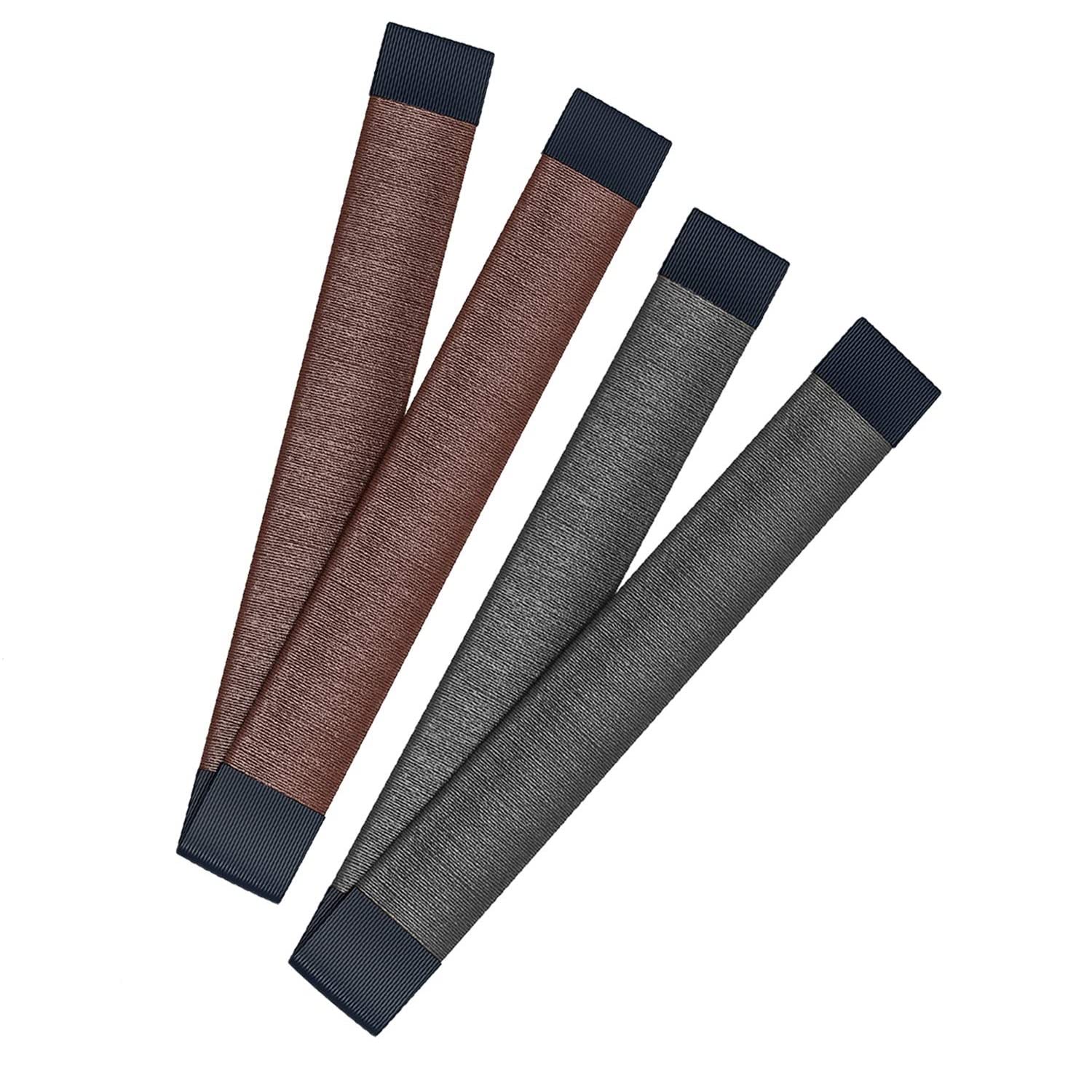ASG 2 Pack Black Magic Hair Twist - Perfect Hair Juda Bun Maker for Women & Girls - Hair Accessories for Ponytails, Buns & Updos (Great for Work, Parties & Everyday Styling)