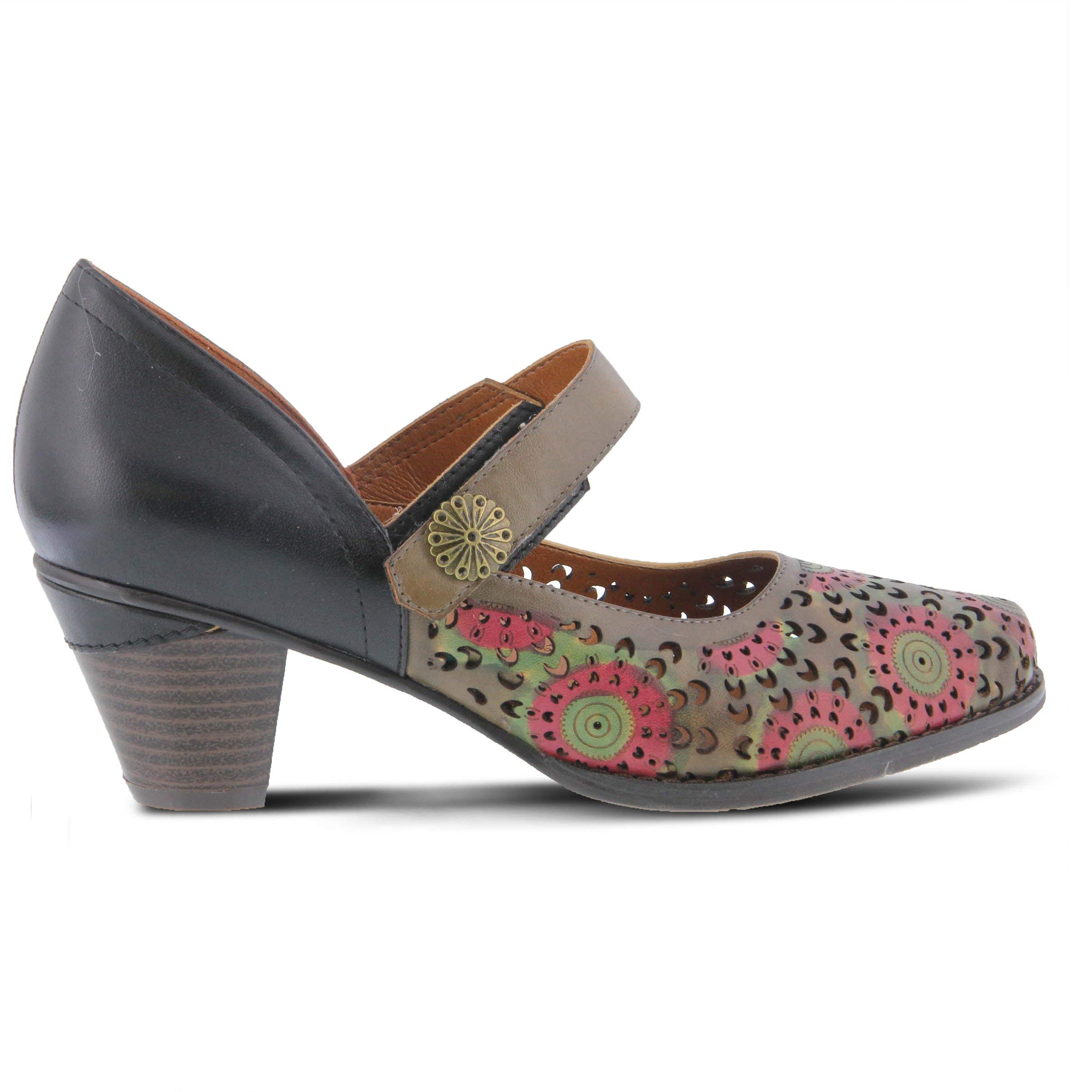 L'Artiste by Spring Step LAJUAN Women's Comfortable Taupe Multi-Color Casual Shoes US 7.5-8 | Perfect for Work, Walking & Everyday Wear