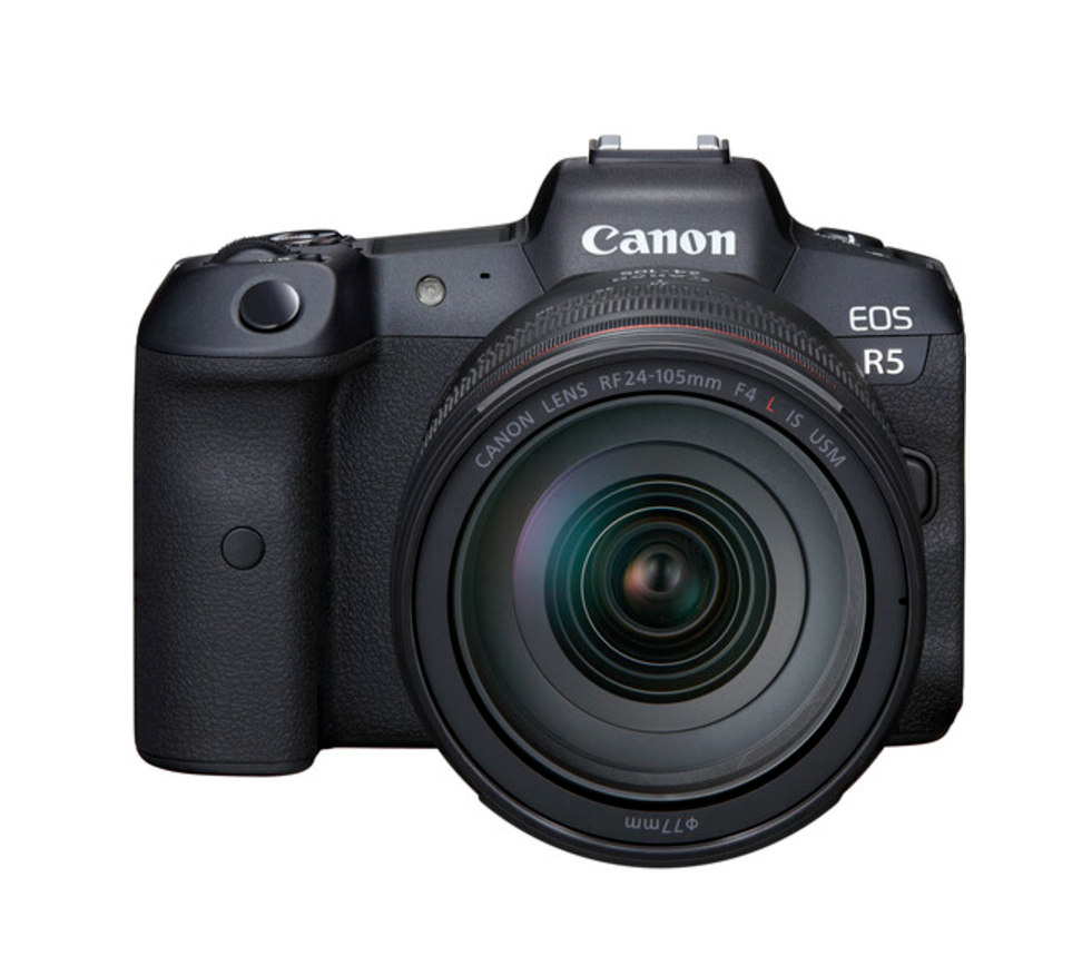 Canon EOS R5 Full Frame Mirrorless Camera with RF 24-105mm f/4L IS USM Lens - Professional Photography & 4K Video for Travel, Wedding, and Vlogging