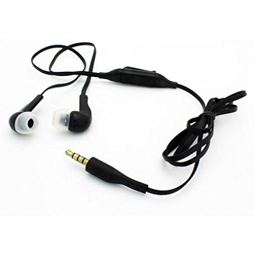 Premium Wired Earphones with Built-in Mic for Alcatel Go Flip 3 & Smartflip - 3.5mm Headset with Noise Cancelling Mic - Perfect for Calls, Music & Hands-Free Communication at Work or On-the-Go