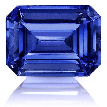 Wholesale Bright Blue Lab-Created Sapphire Emerald Cut Stones - 6x4mm to 16x12mm Sizes - VVS Eye Clean Quality - Perfect for Jewelry Making, Engagement Rings & Fine Crafting