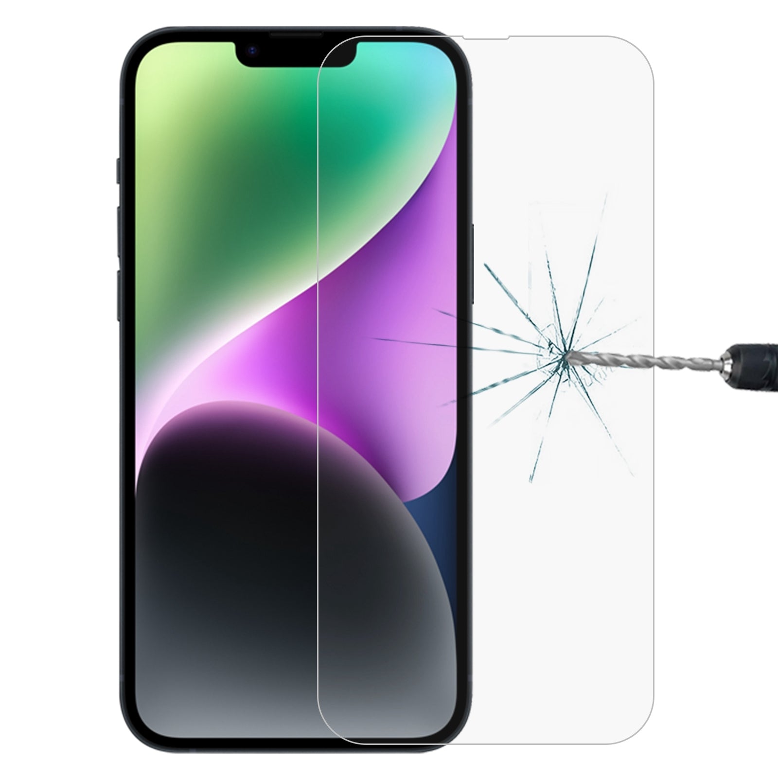 Premium iPhone 14 Screen Protector - Tempered Glass with HD Clarity & Anti-Scratch Protection - Perfect for Everyday Use, Gaming, and Outdoor Activities