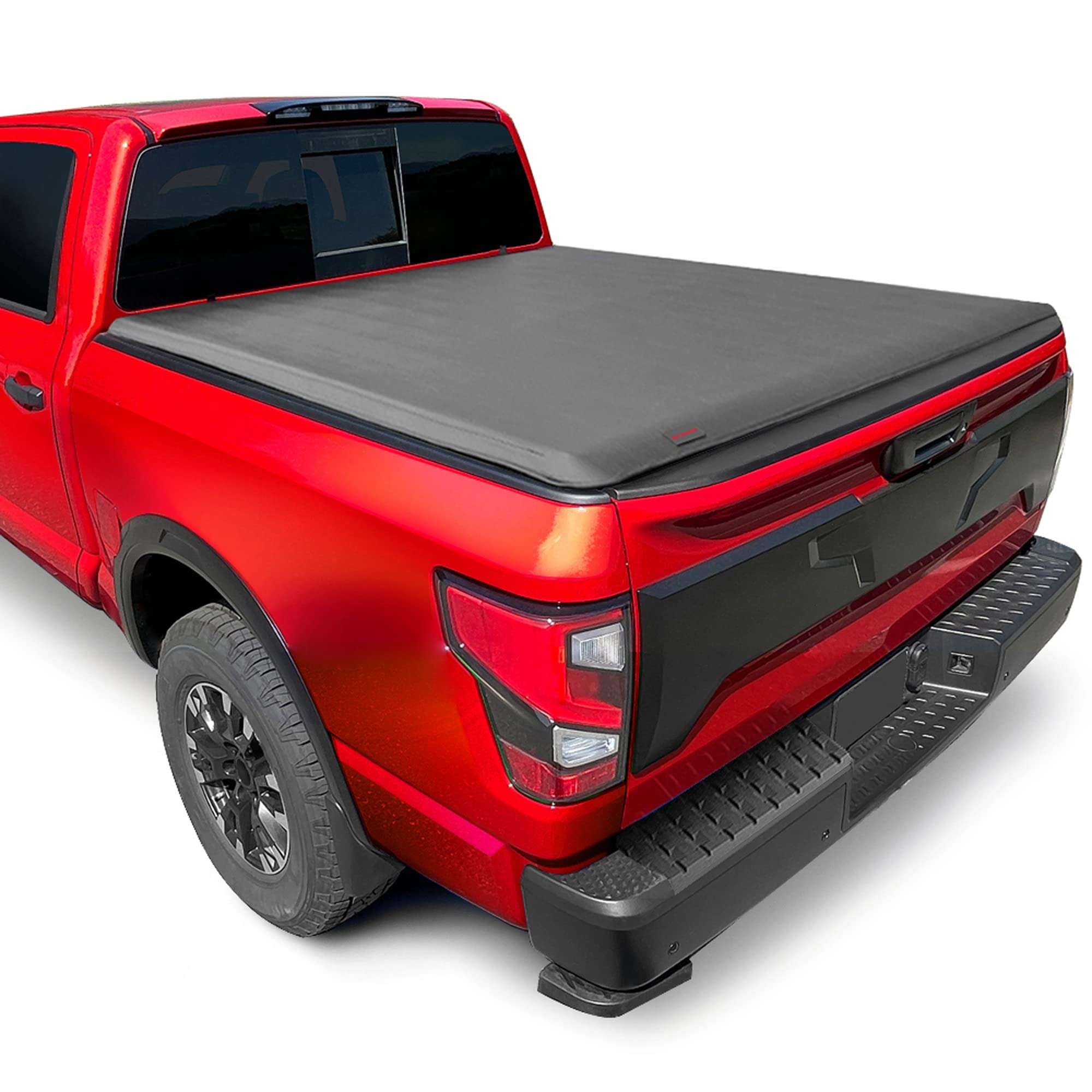 MaxMate Soft Roll-up Truck Bed Tonneau Cover for 2004-2015 Nissan Titan 5.5' Bed (67